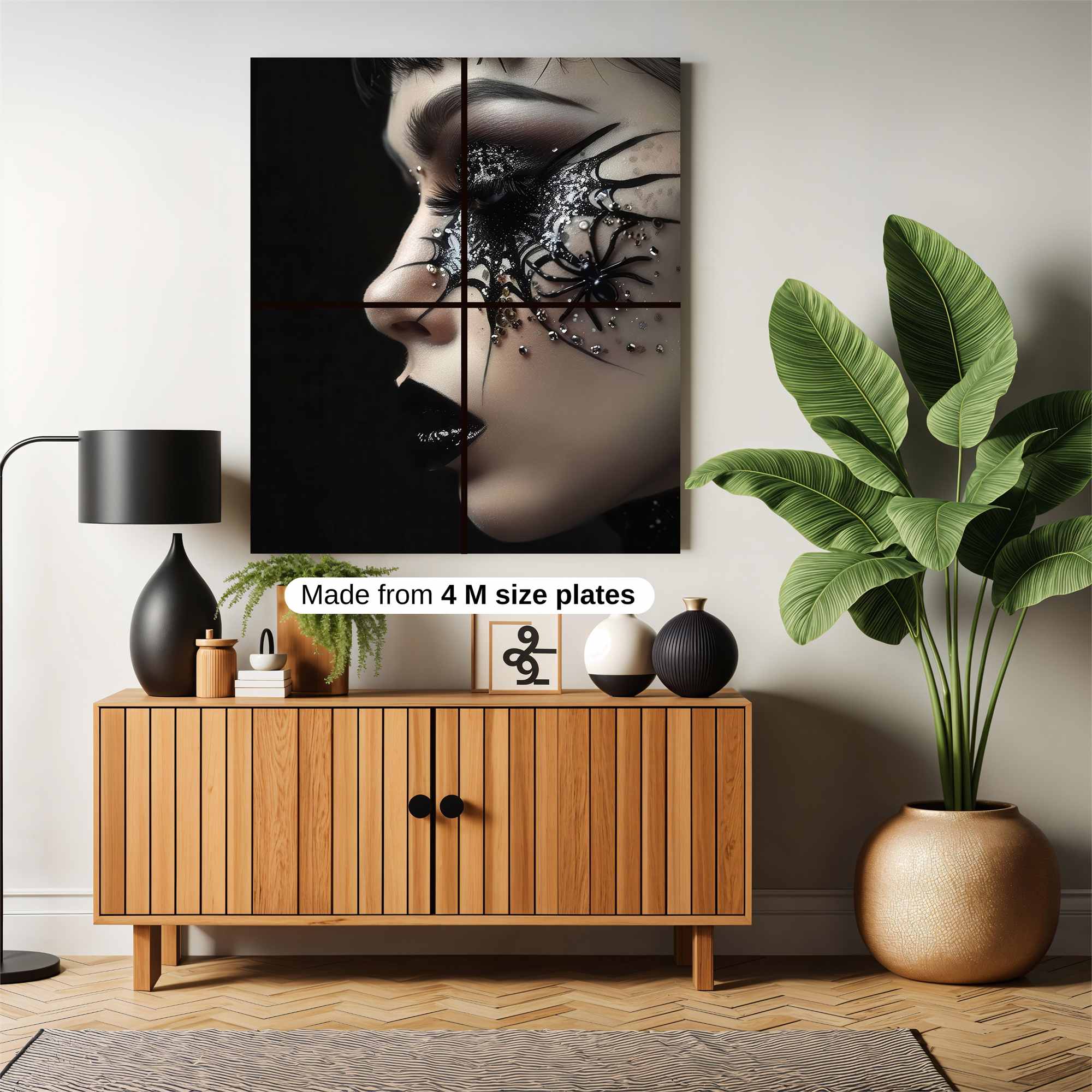 Spider Enigma Safe Wall Magnetic / M