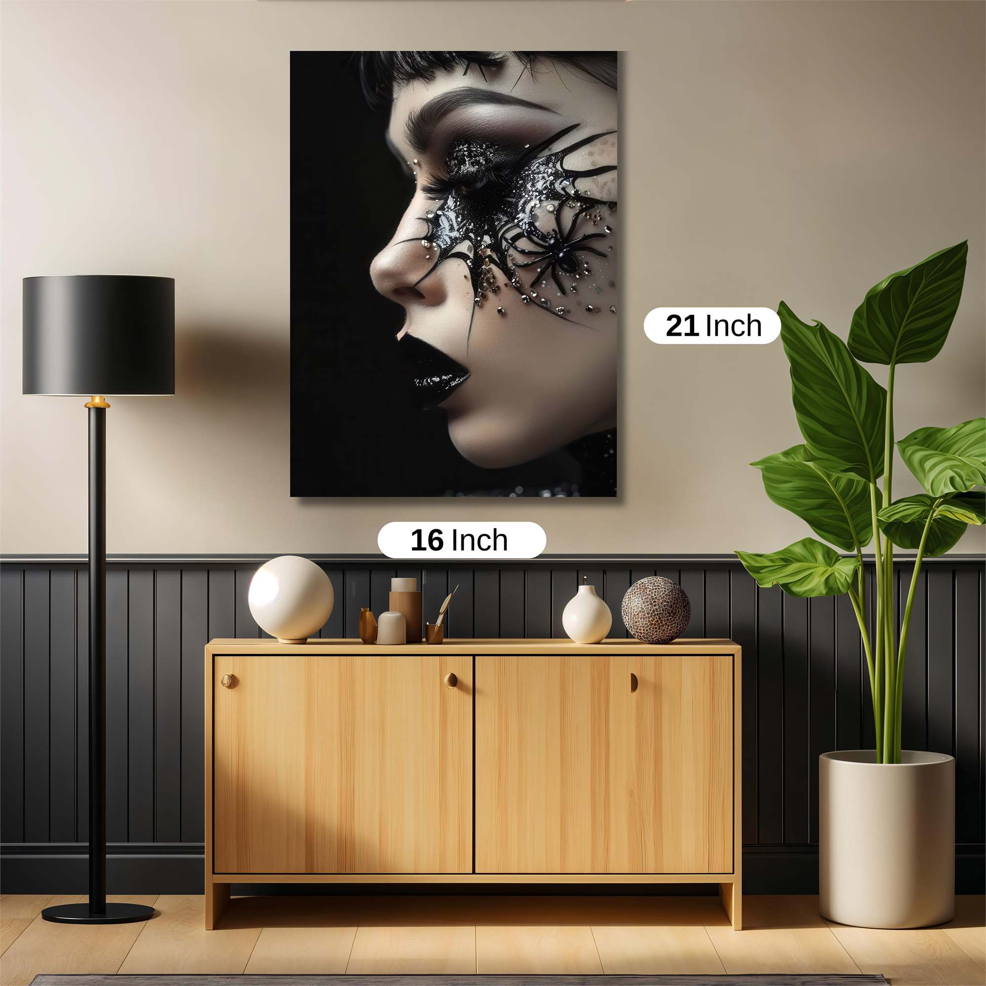 Spider Enigma Safe Wall Magnetic / M