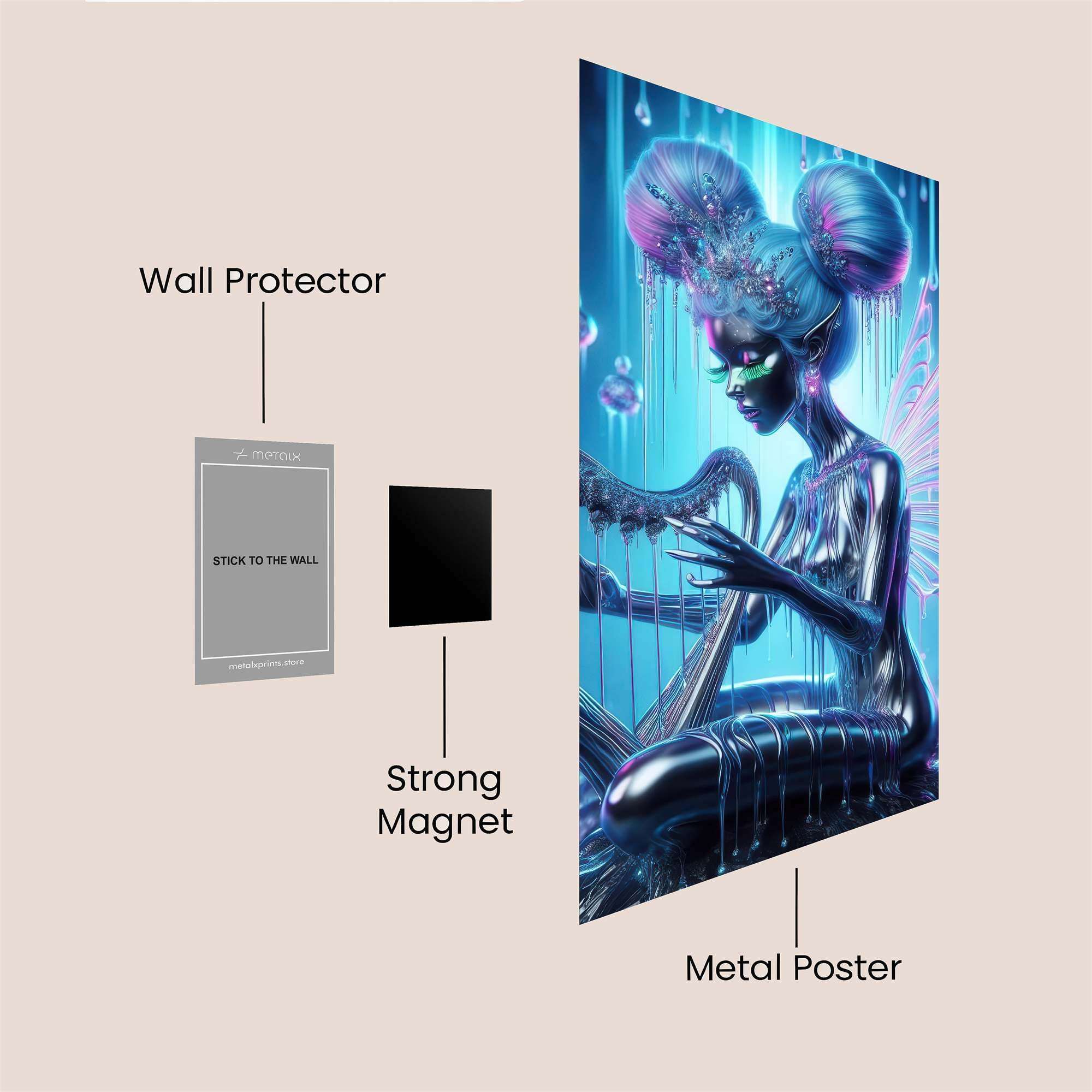 Fae Enchantment Safe Wall Magnetic / M