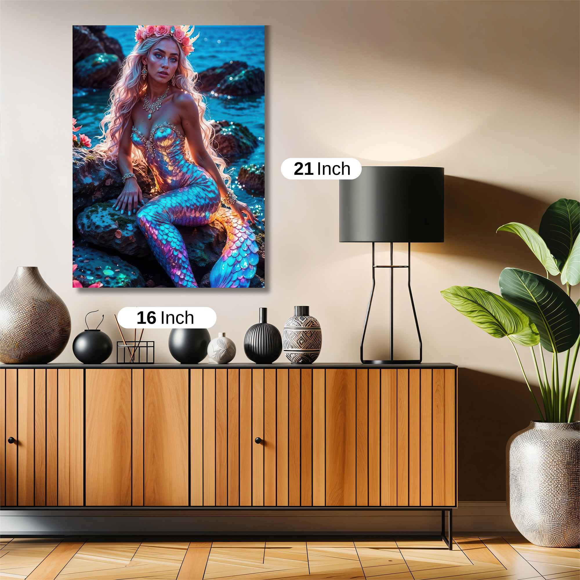Mermaid Dream Safe Wall Magnetic / M