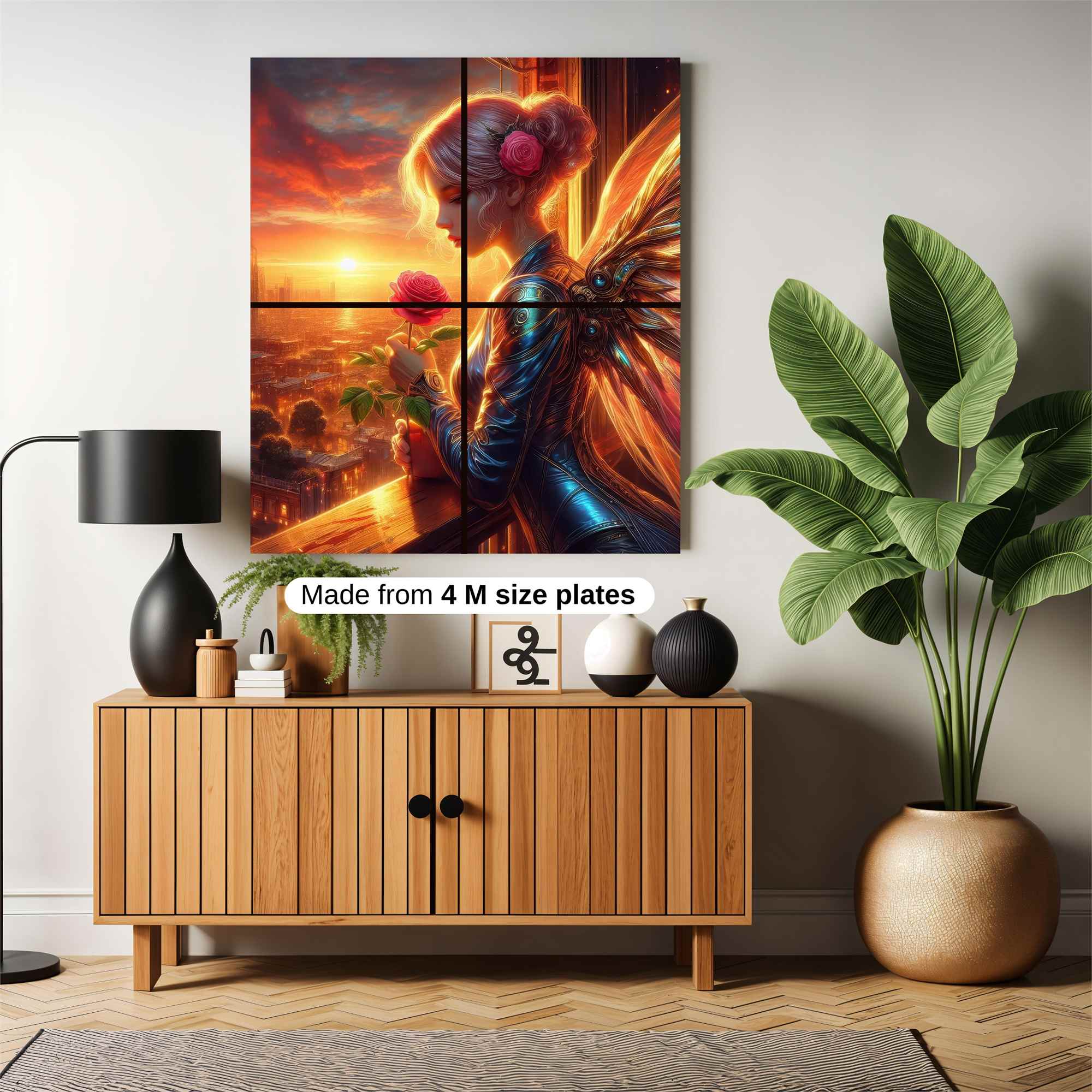 Angelica Serenity Safe Wall Magnetic / M