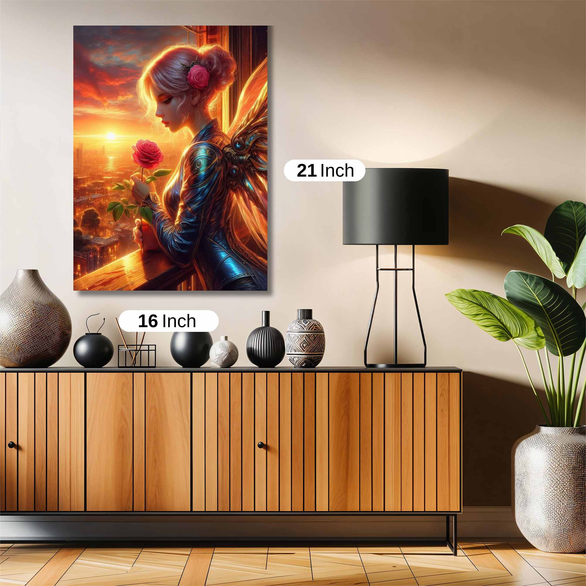 Angelica Serenity Safe Wall Magnetic / M