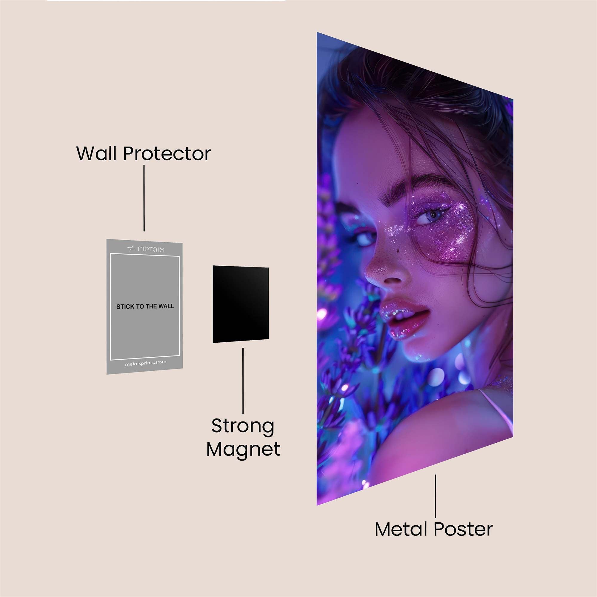 Lavender Dream Safe Wall Magnetic / M