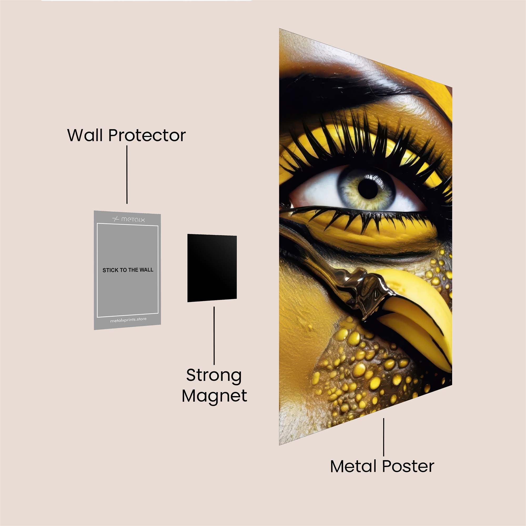 Amaterasu Radiant Safe Wall Magnetic / M