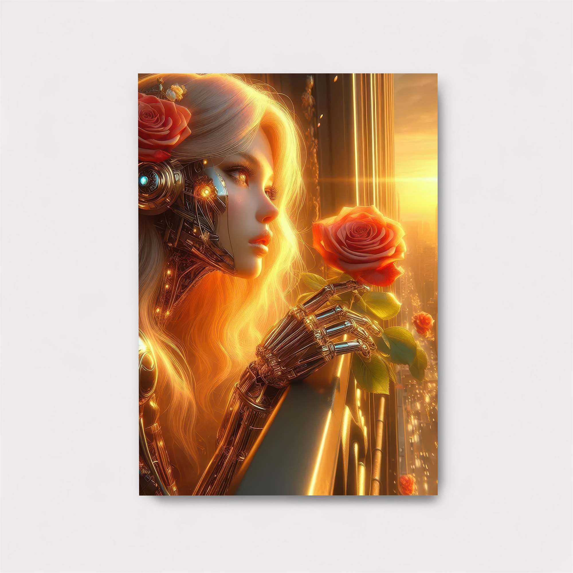 Cyber Rose Safe Wall Magnetic / M