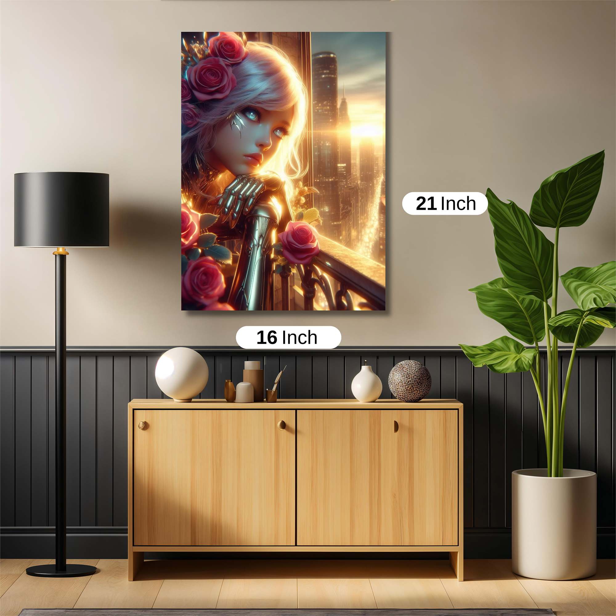 CyberRose Serenity Safe Wall Magnetic / M