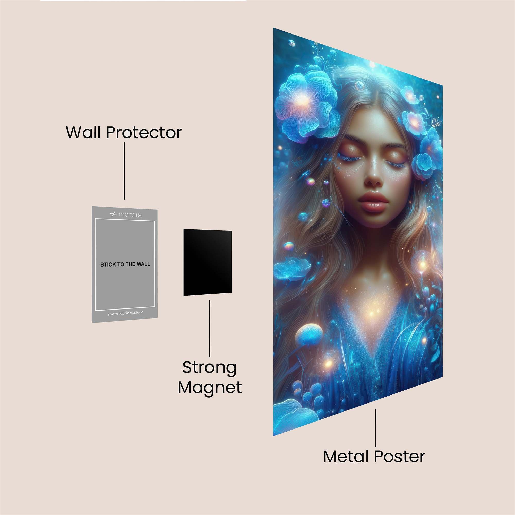 Luna Dream Safe Wall Magnetic / M