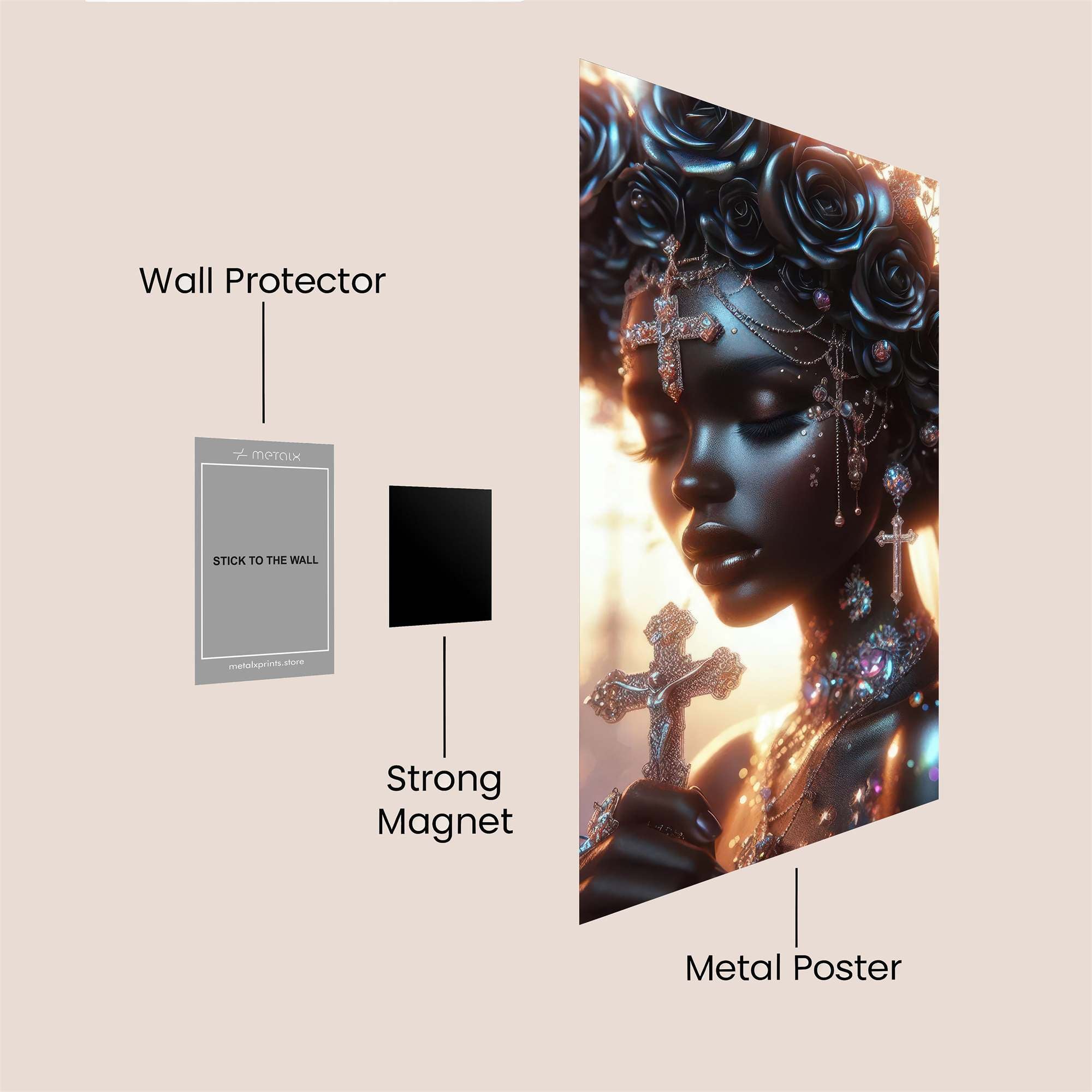 Divine Serenity Safe Wall Magnetic / M