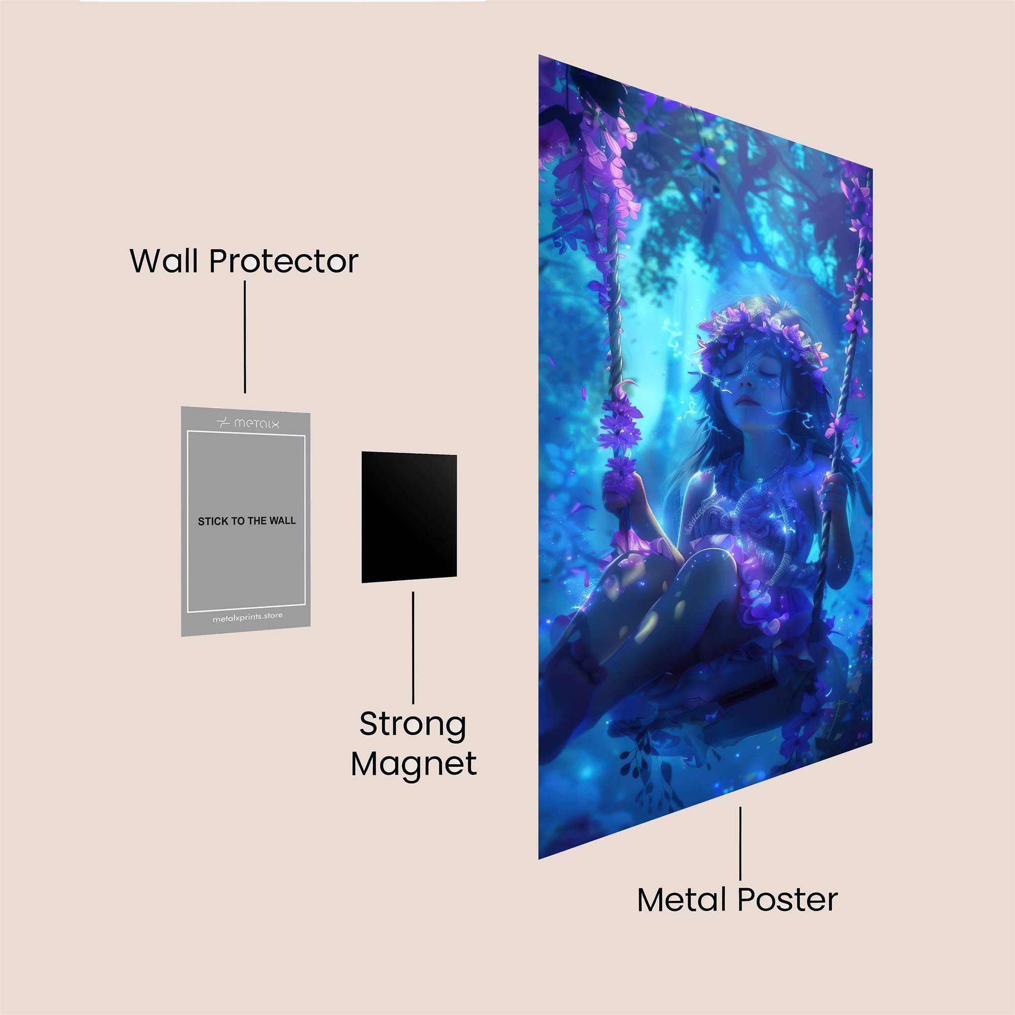 Fairy Dream Safe Wall Magnetic / M