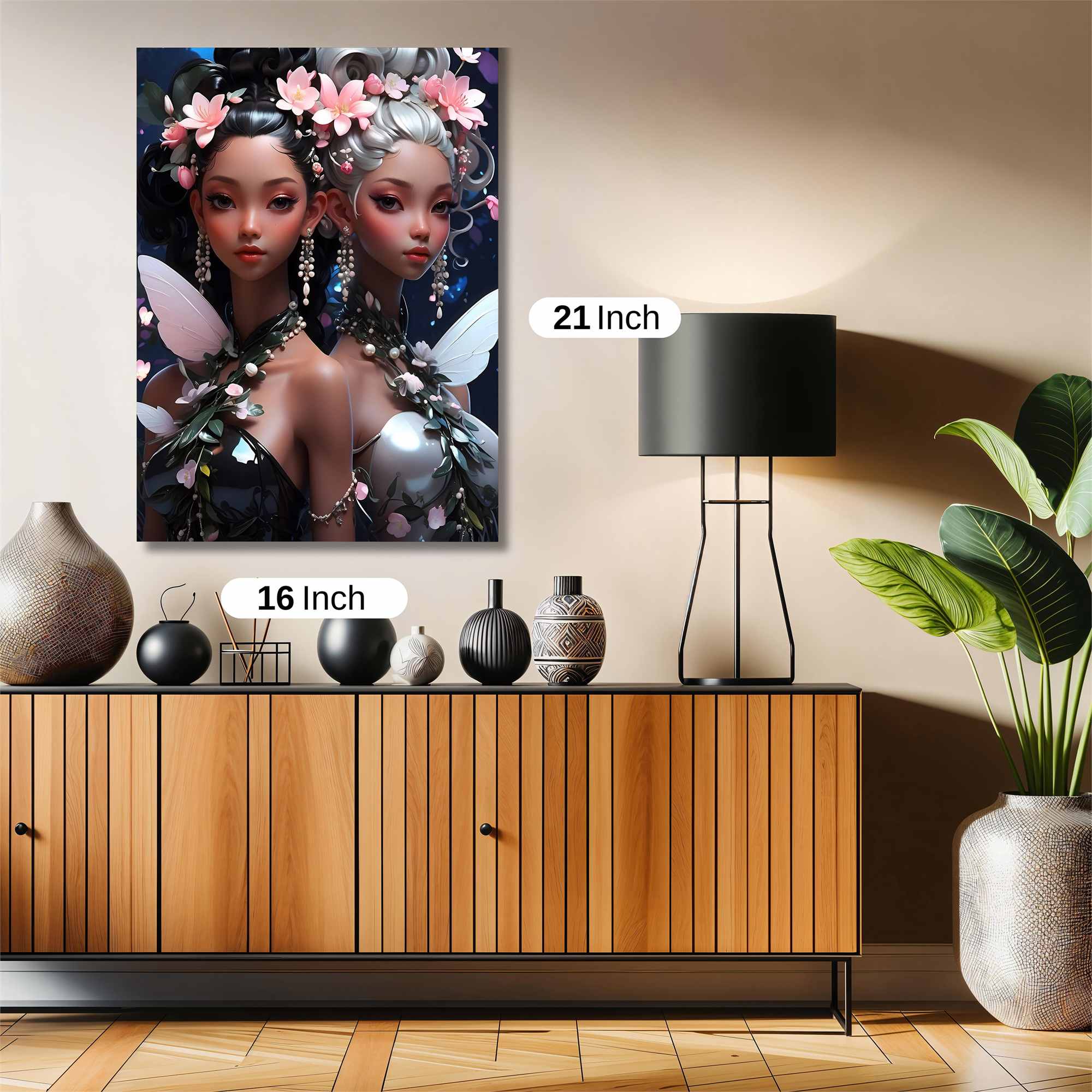 Fairy Elegance Safe Wall Magnetic / M