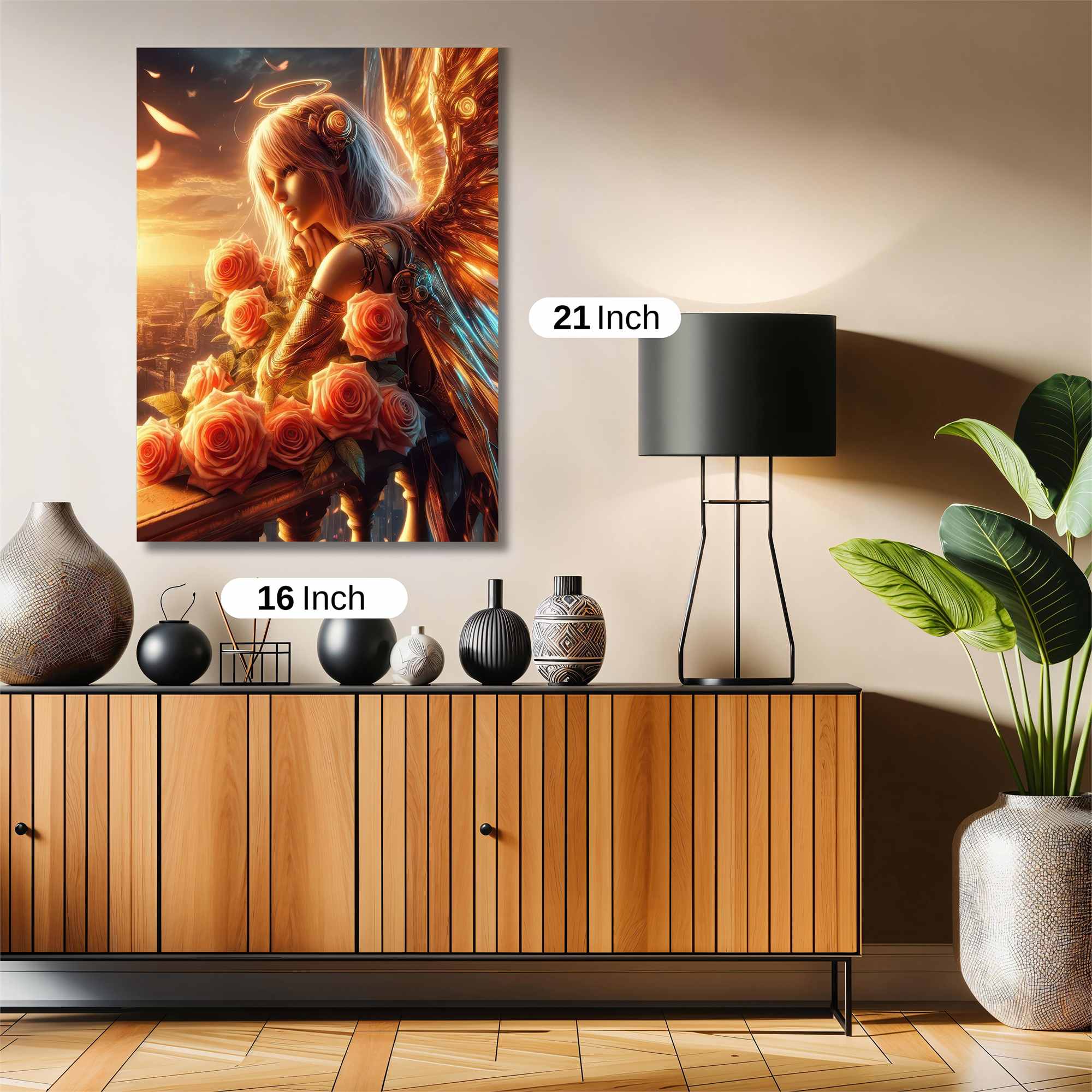 Angel Serenity Safe Wall Magnetic / M