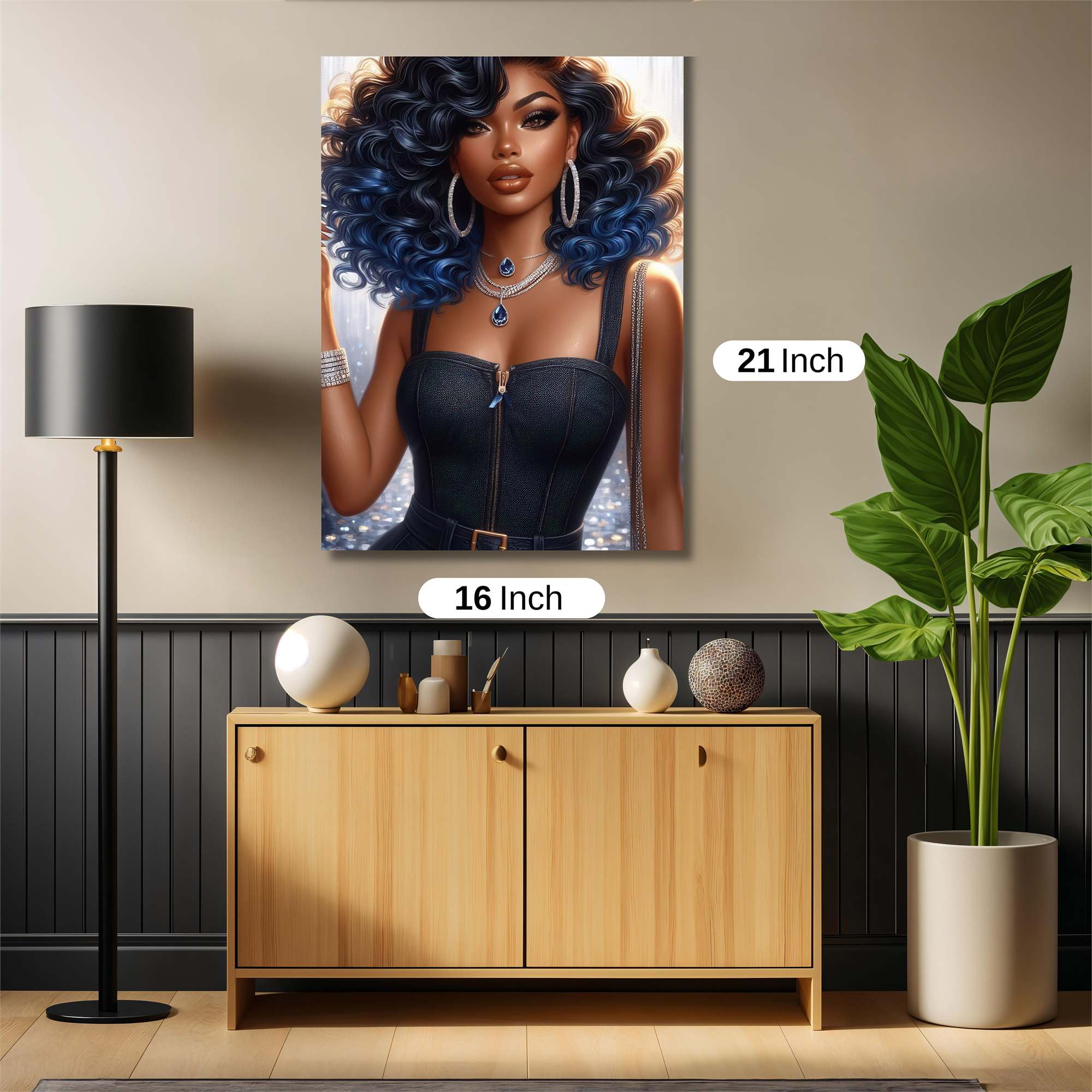 Diva Radiant Safe Wall Magnetic / M