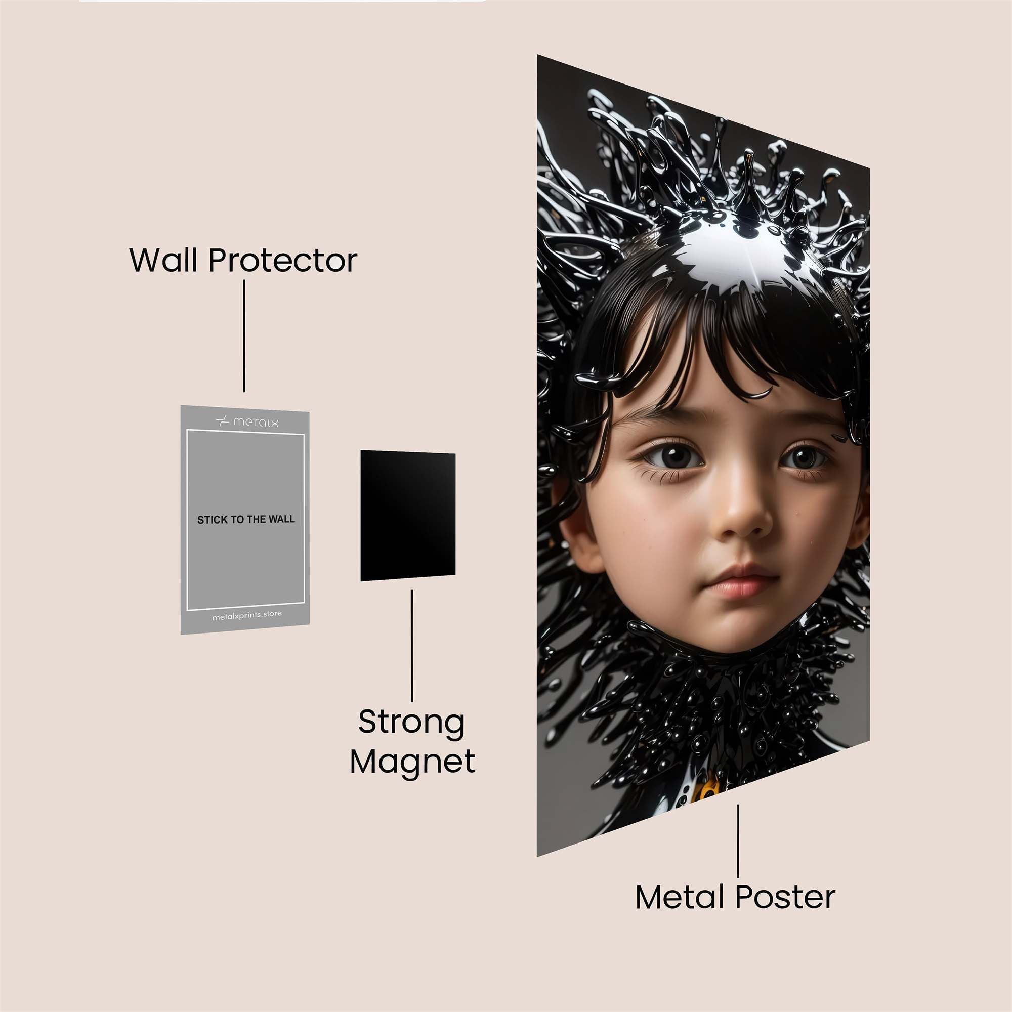 Crown Enigma Safe Wall Magnetic / M