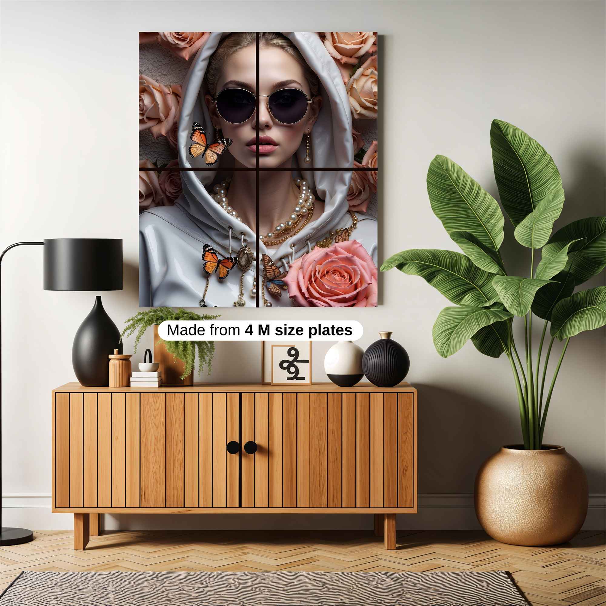 Butterfly Enigma Safe Wall Magnetic / M