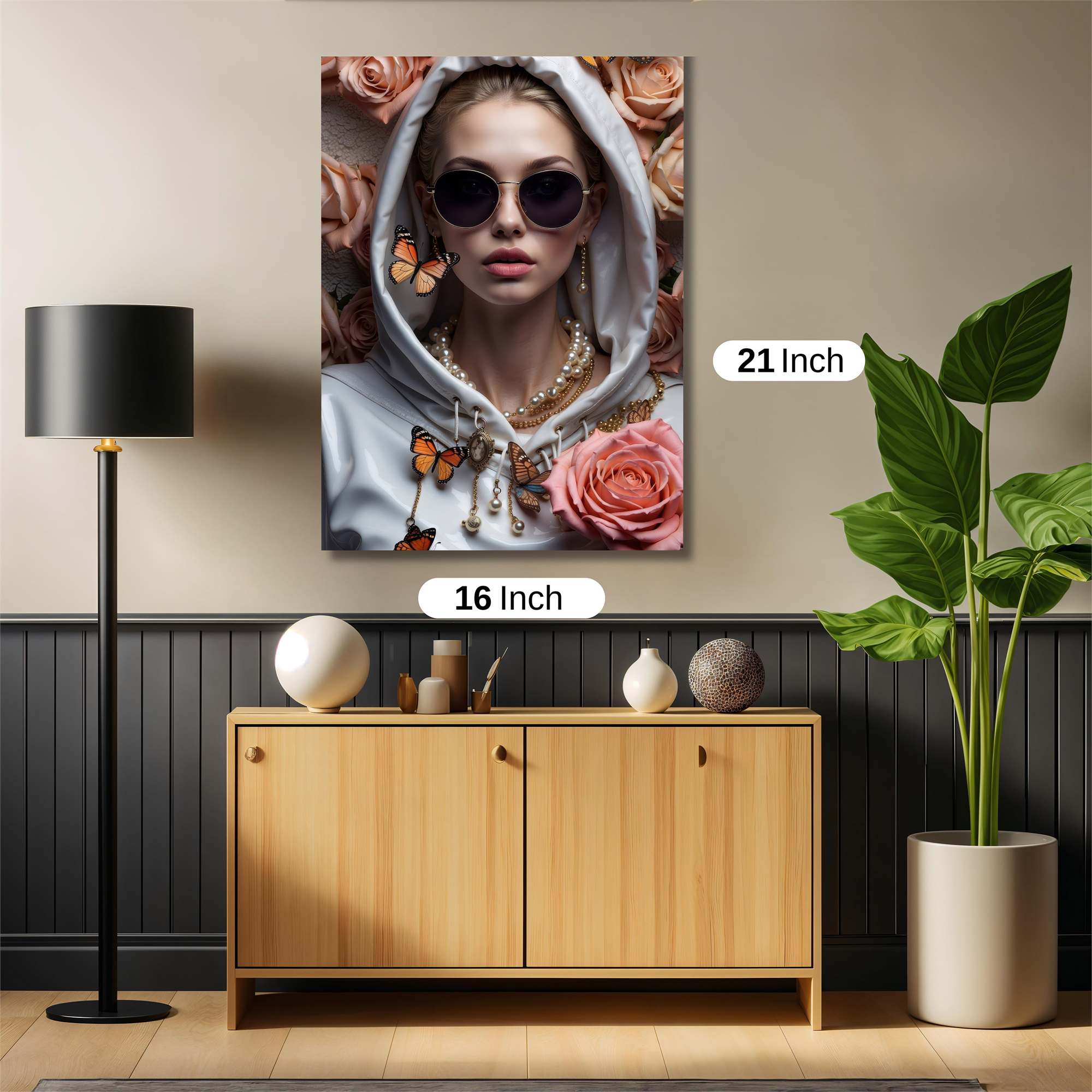 Butterfly Enigma Safe Wall Magnetic / M