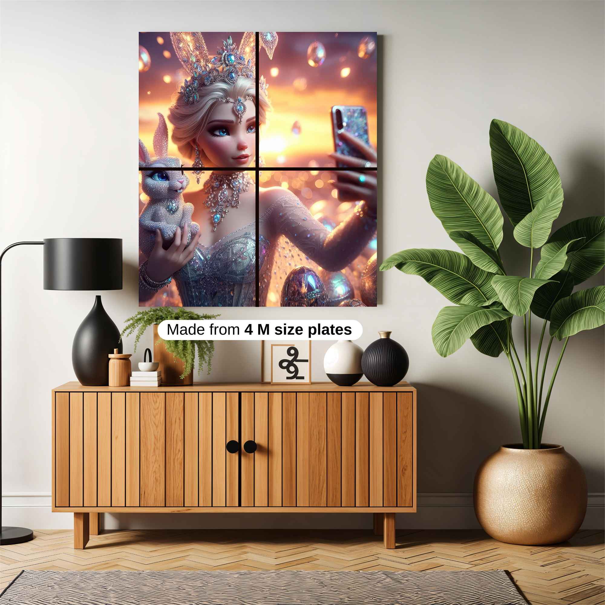 Elsa Enchanting Safe Wall Magnetic / M