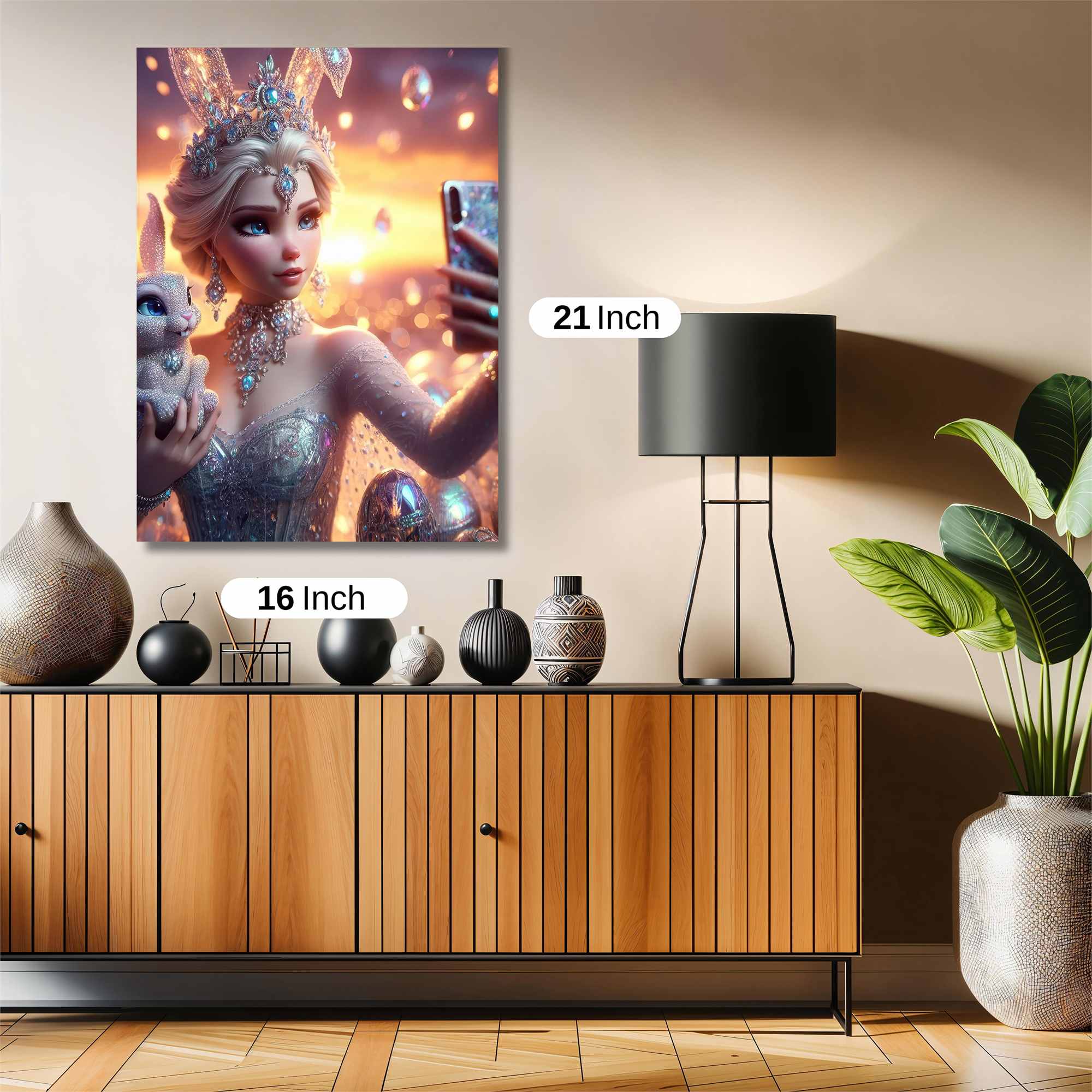 Elsa Enchanting Safe Wall Magnetic / M