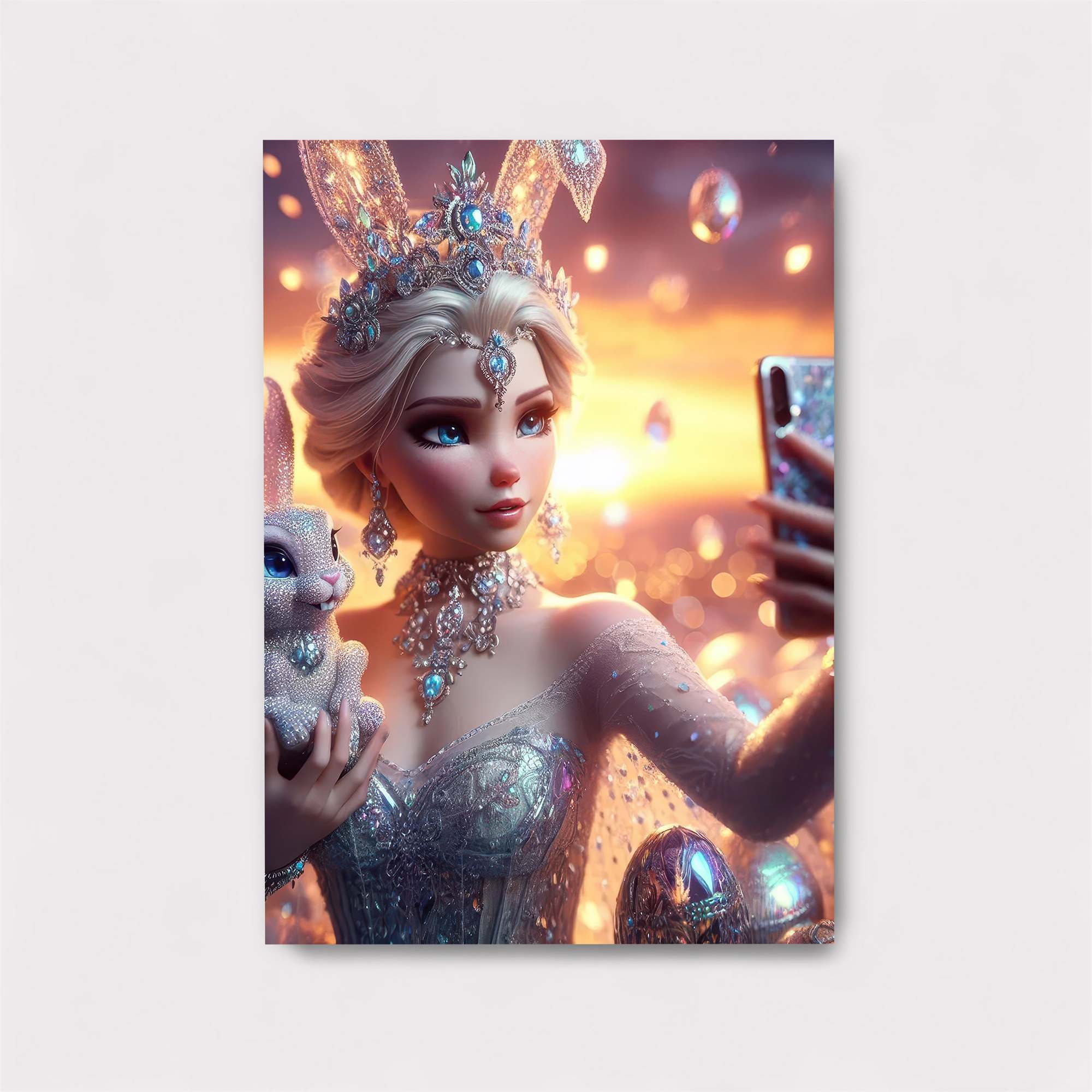 Elsa Enchanting Safe Wall Magnetic / M