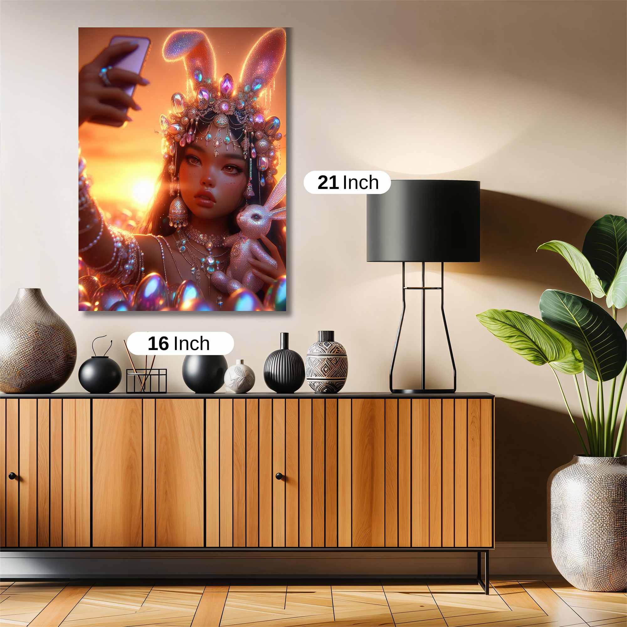 Bunny Bliss Safe Wall Magnetic / M
