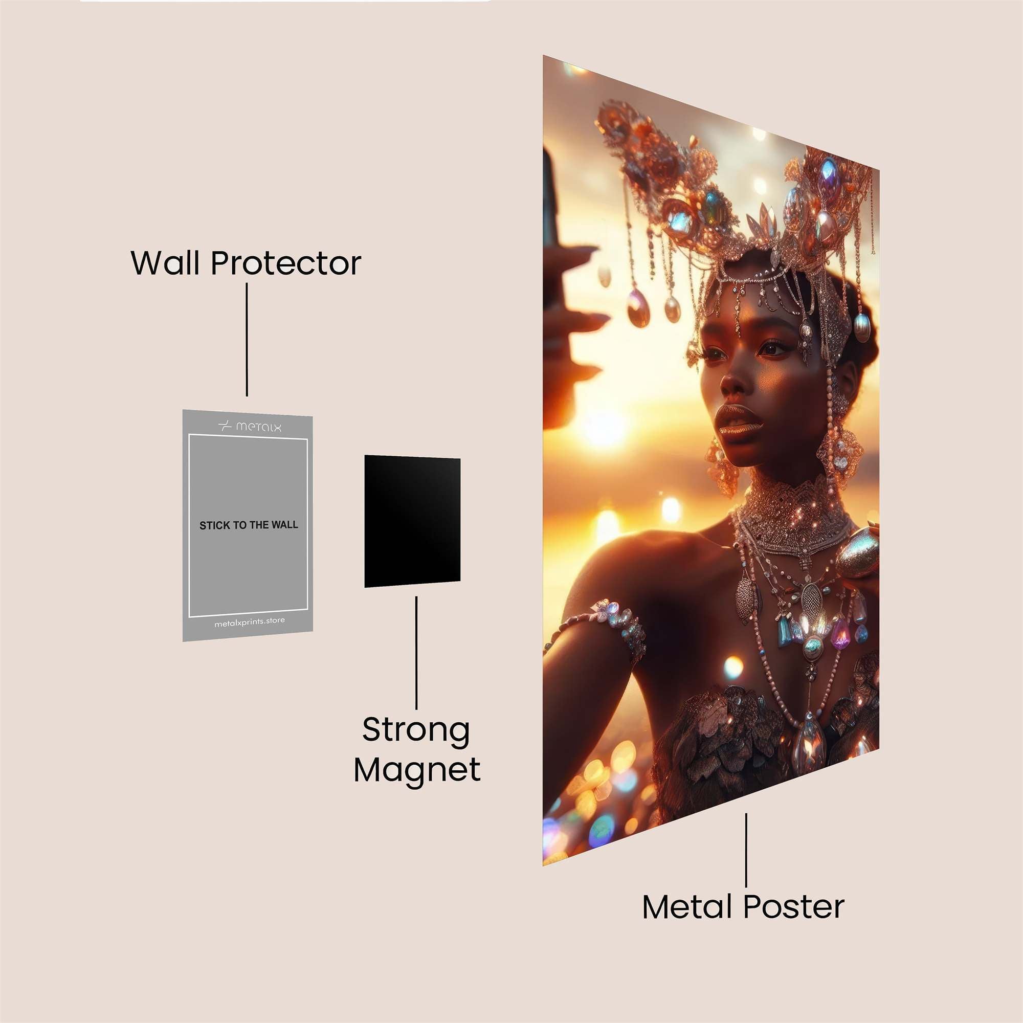 Easter Enchantment Safe Wall Magnetic / M