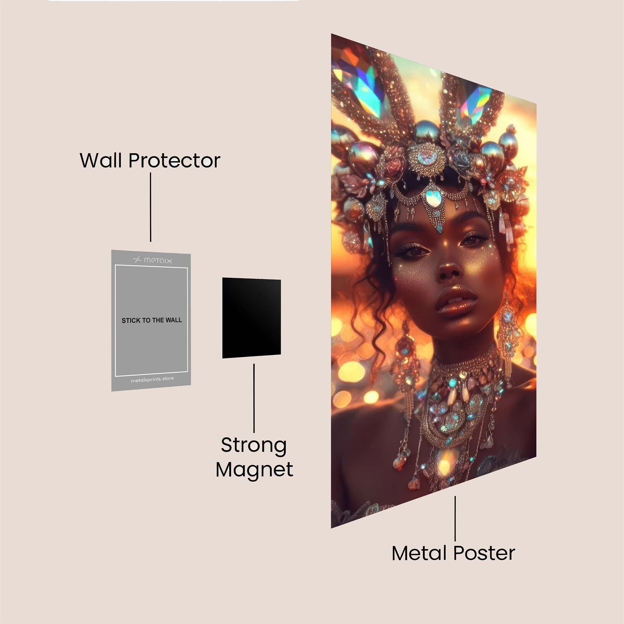 Easter Enchantment Safe Wall Magnetic / M