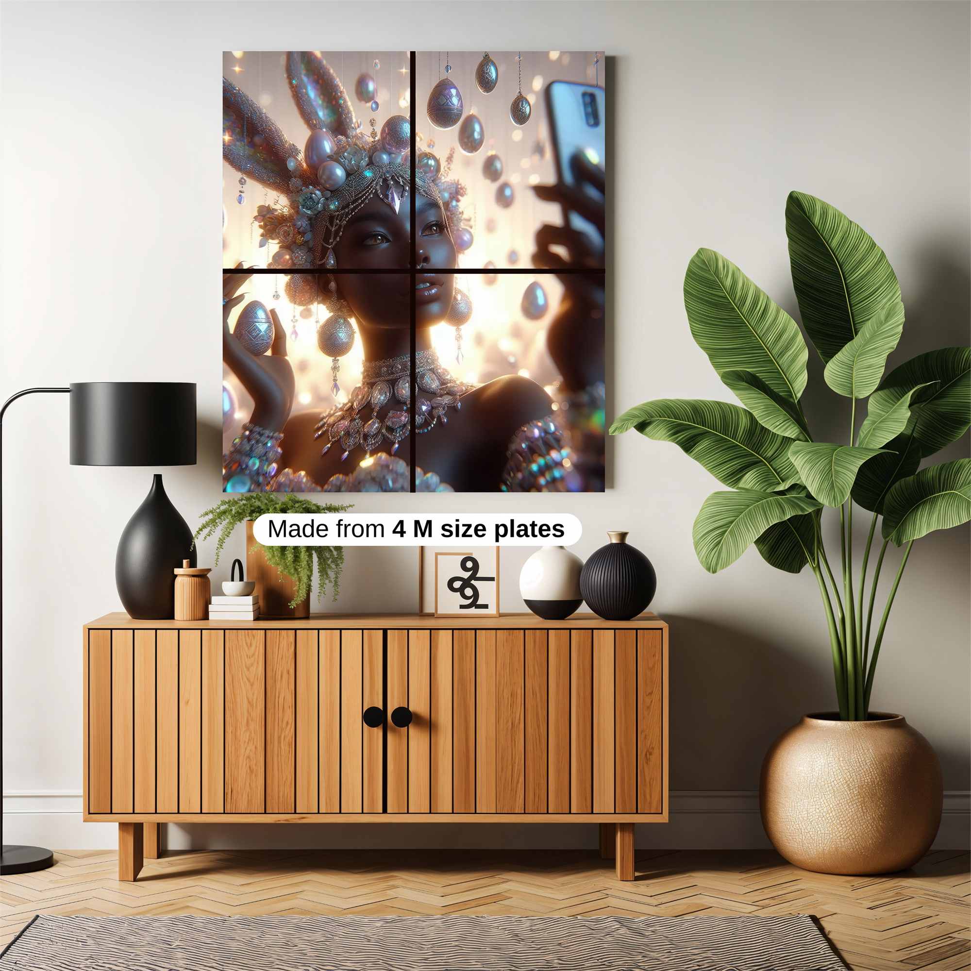 Bunny Bliss Safe Wall Magnetic / M