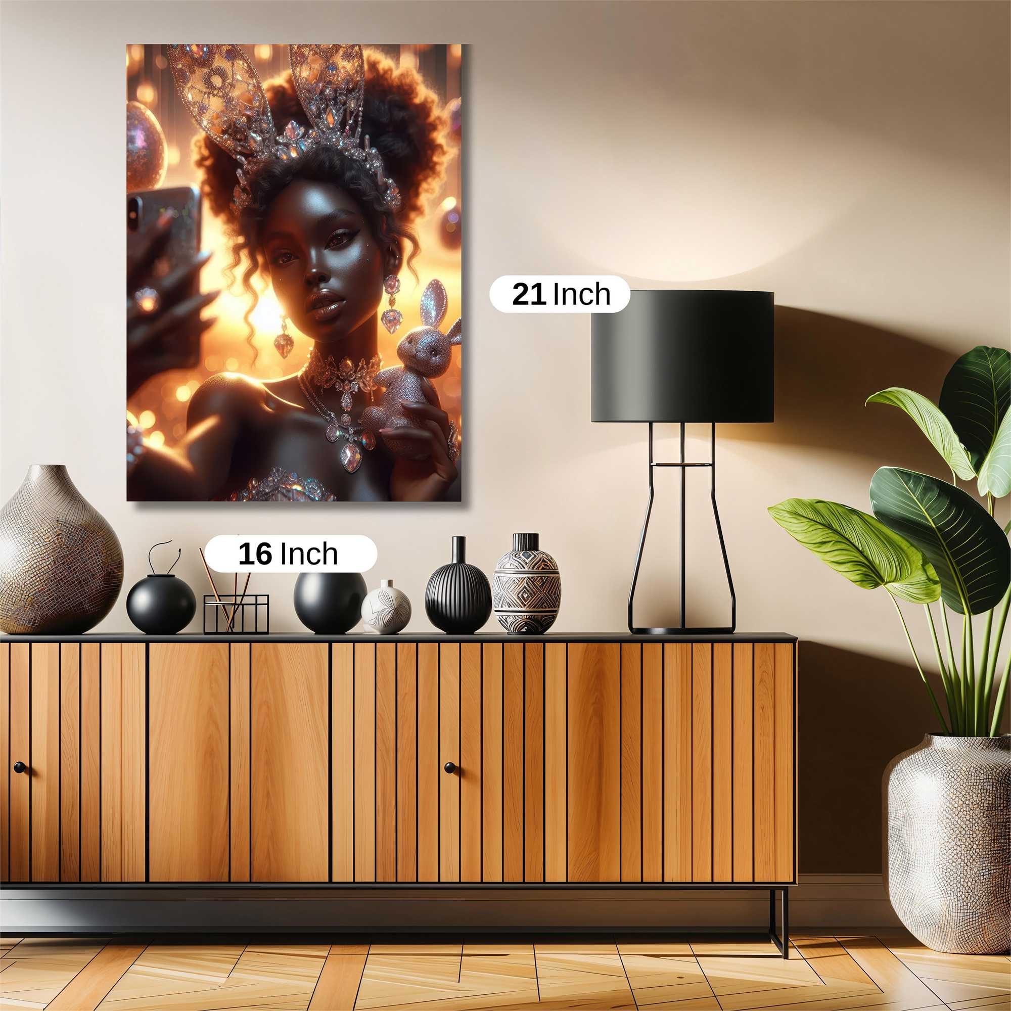 Bunny Bliss Safe Wall Magnetic / M