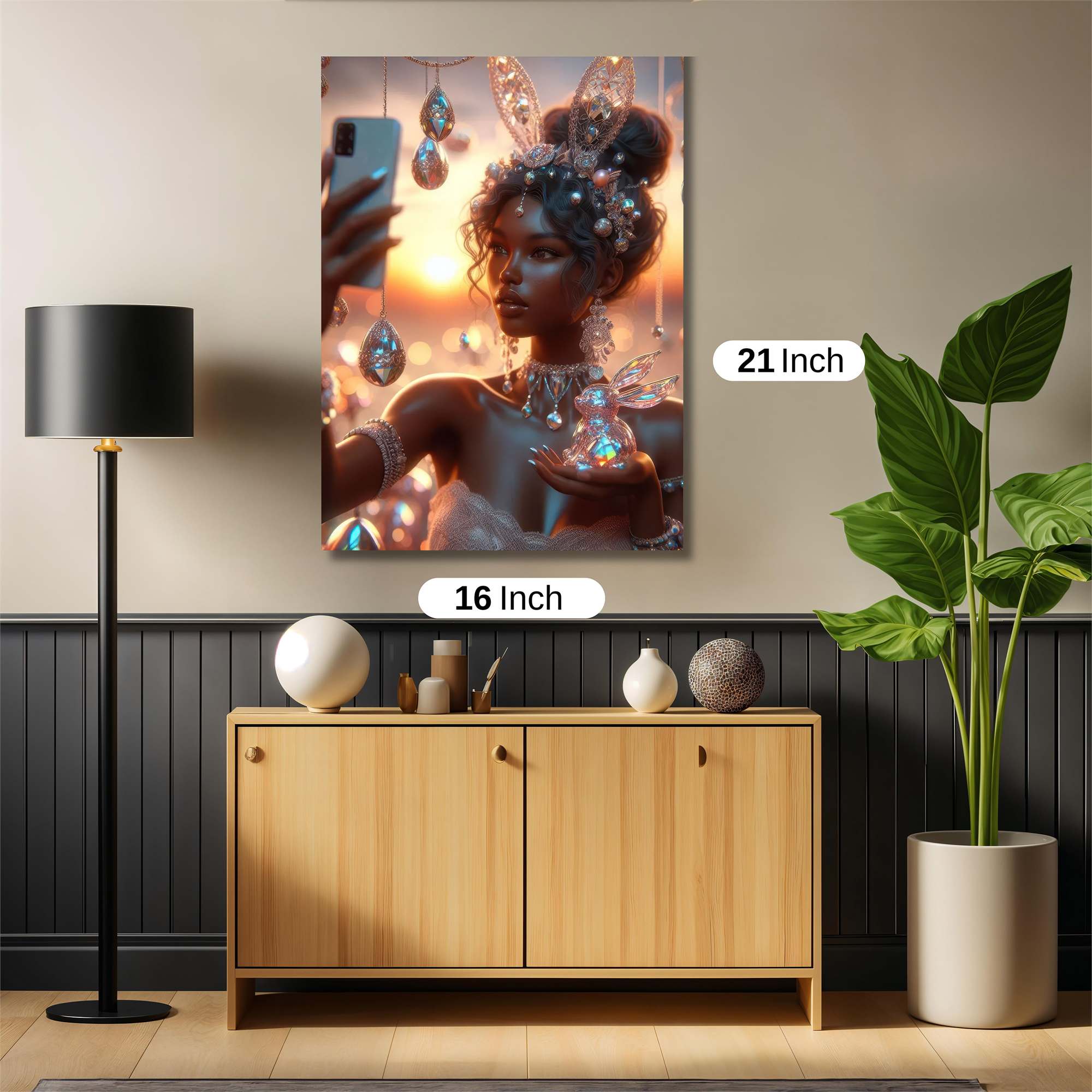 Bunny Bliss Safe Wall Magnetic / M