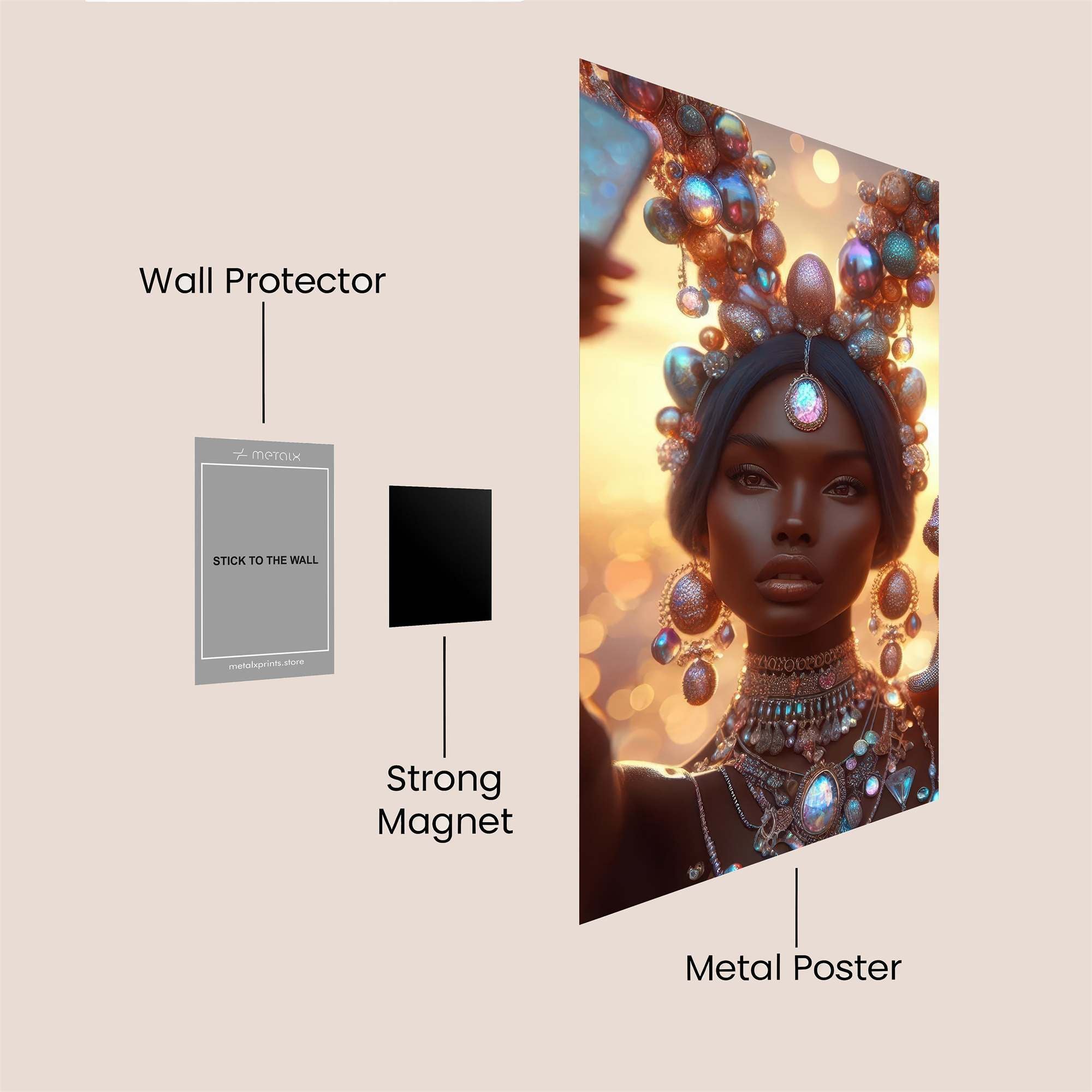 Easter Enchantment Safe Wall Magnetic / M