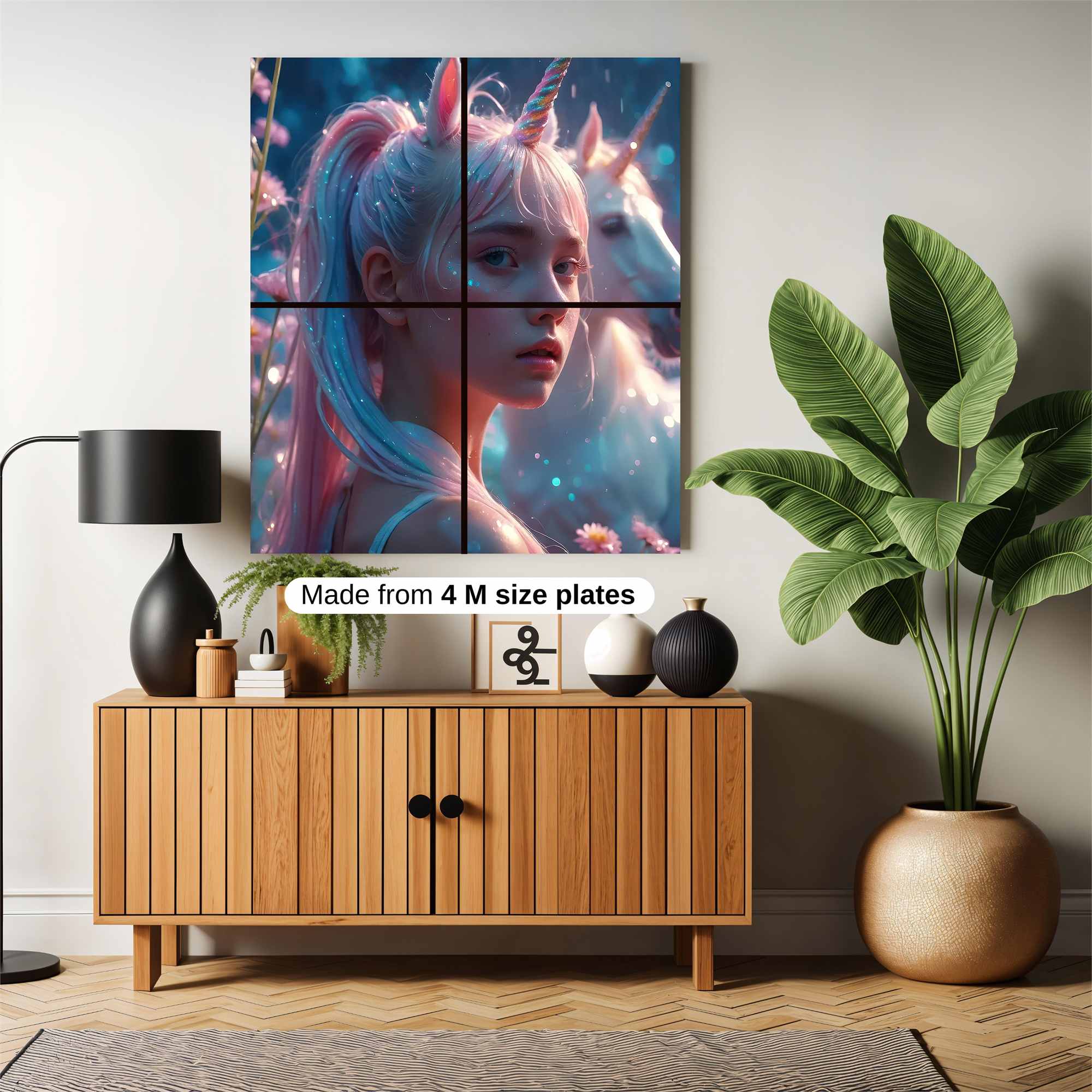 Unicorn Dream Safe Wall Magnetic / M