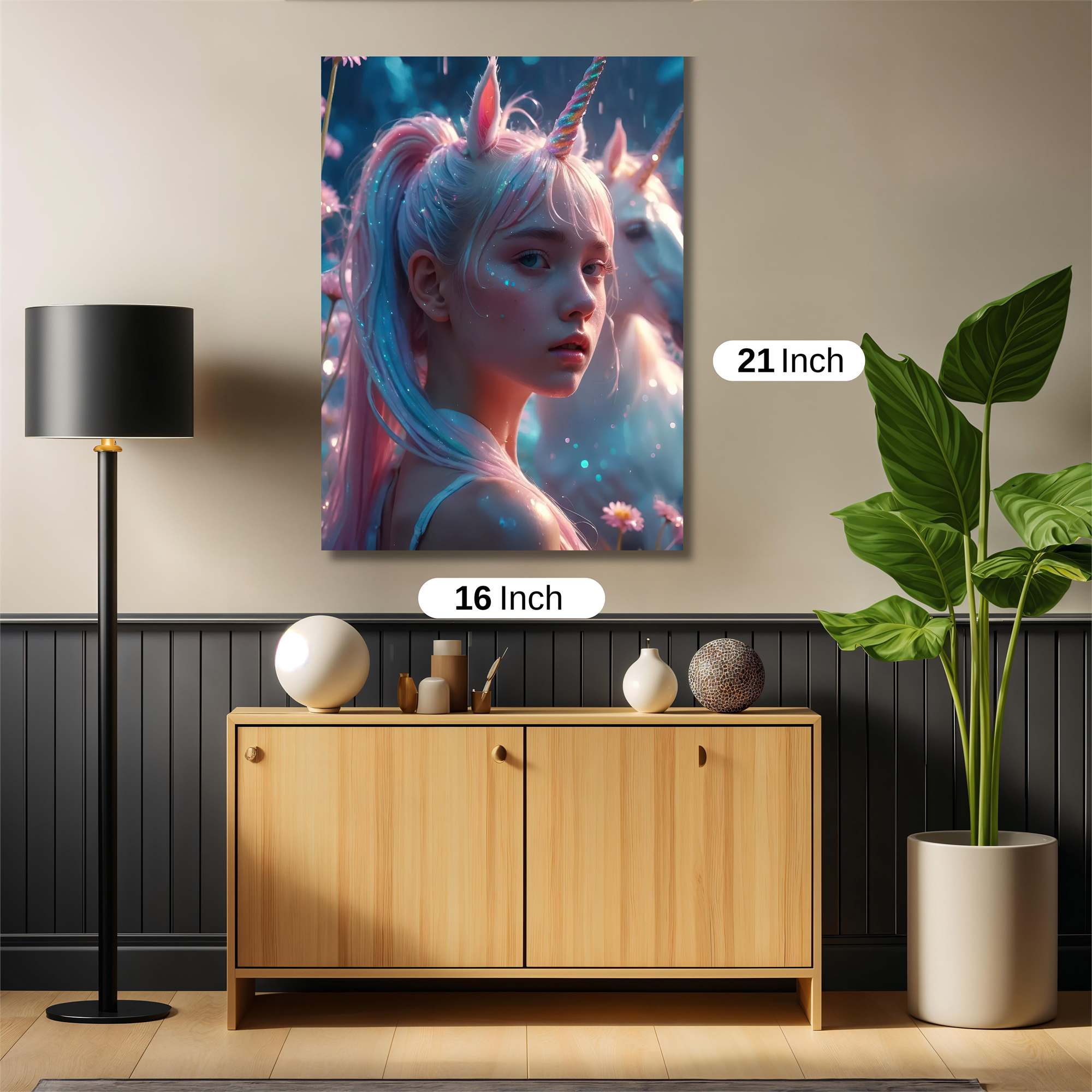 Unicorn Dream Safe Wall Magnetic / M
