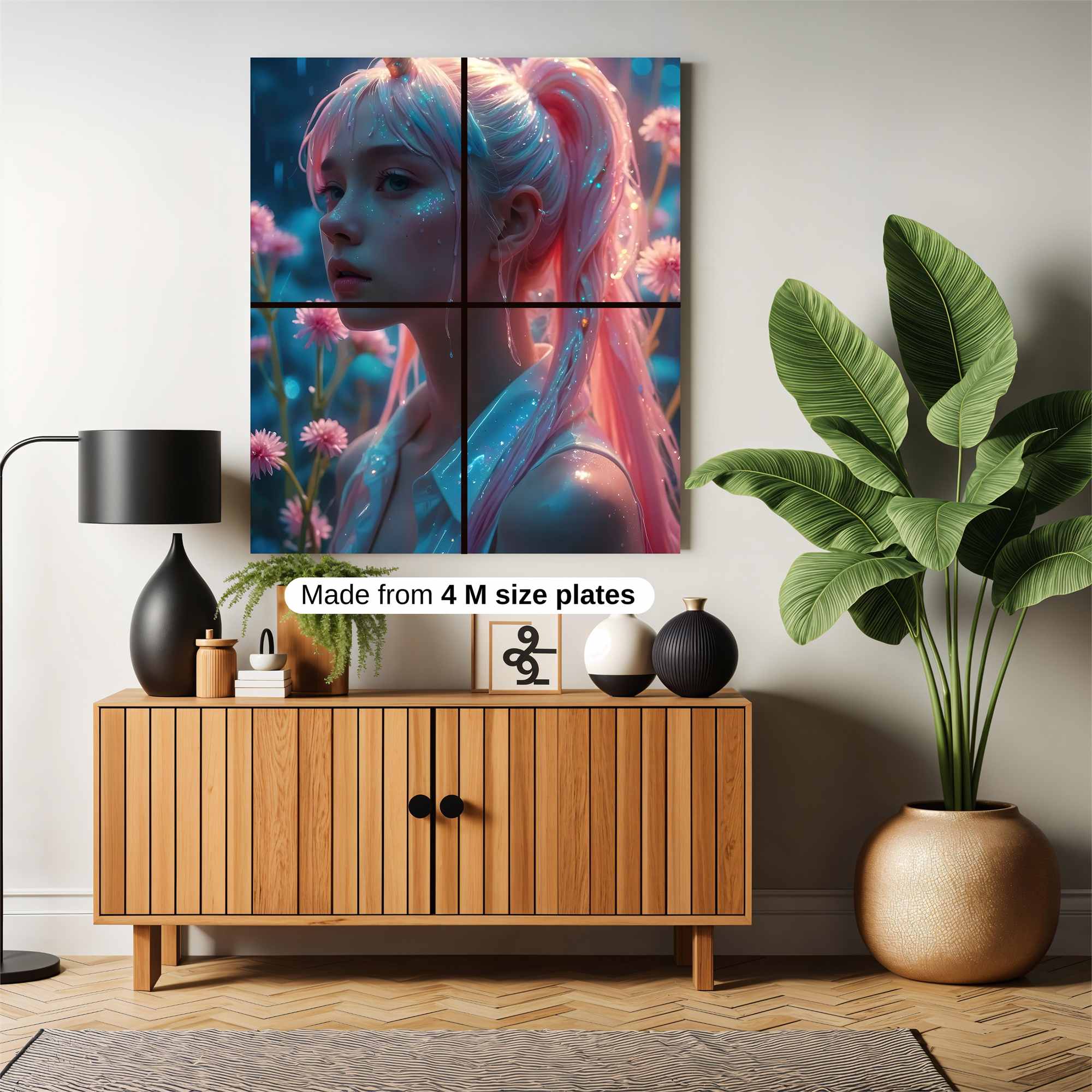 Unicorn Whimsy Safe Wall Magnetic / M