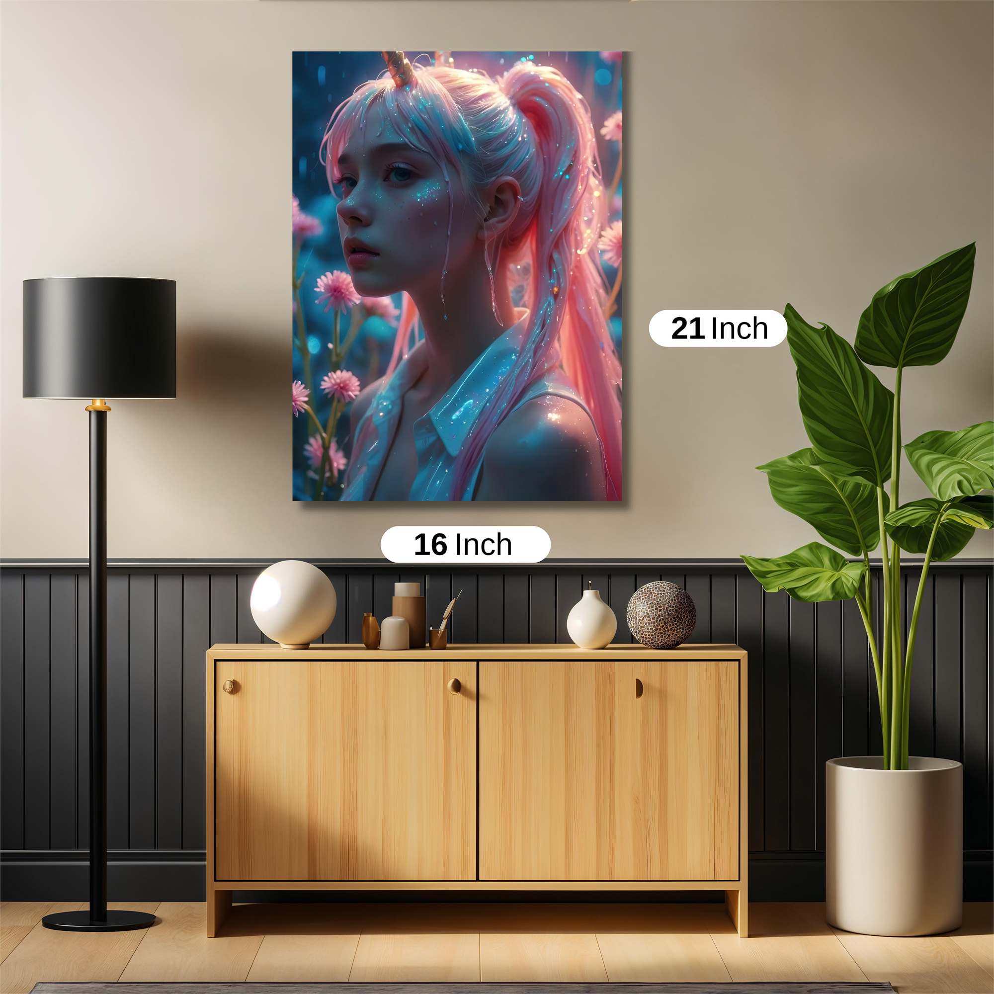 Unicorn Whimsy Safe Wall Magnetic / M