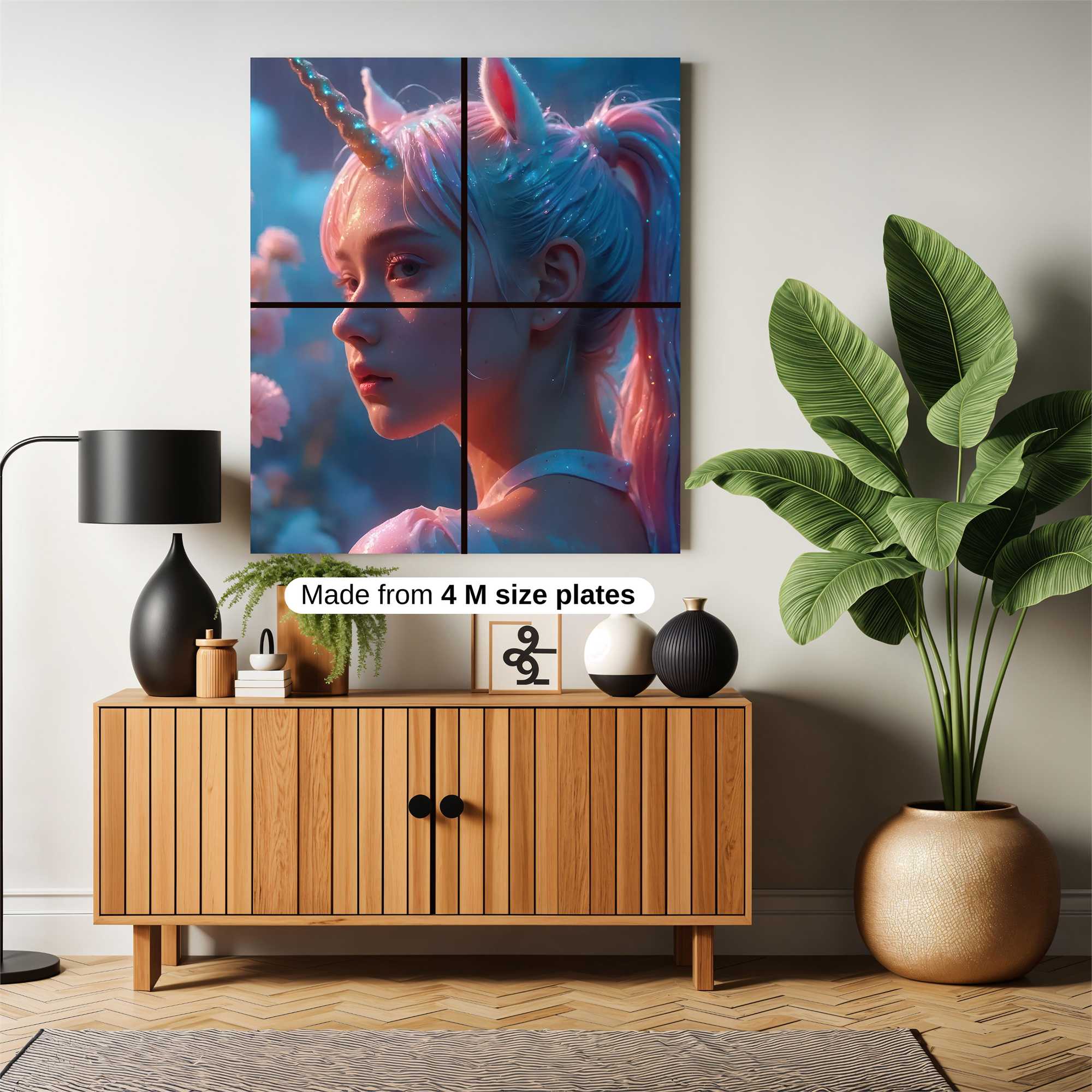 Unicorn Dream Safe Wall Magnetic / M