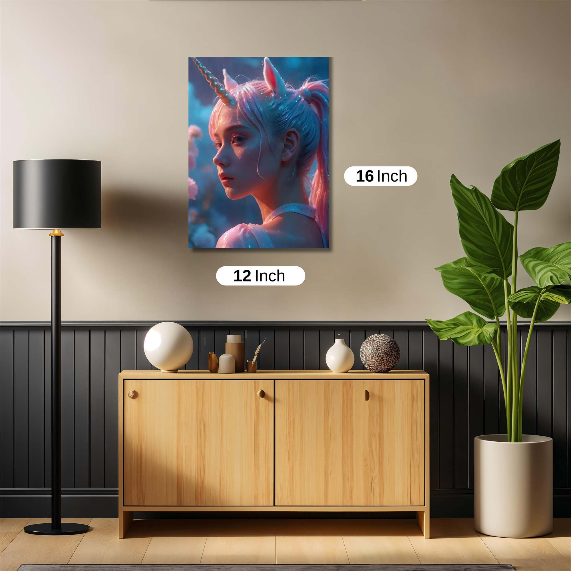 Unicorn Dream Safe Wall Magnetic / M