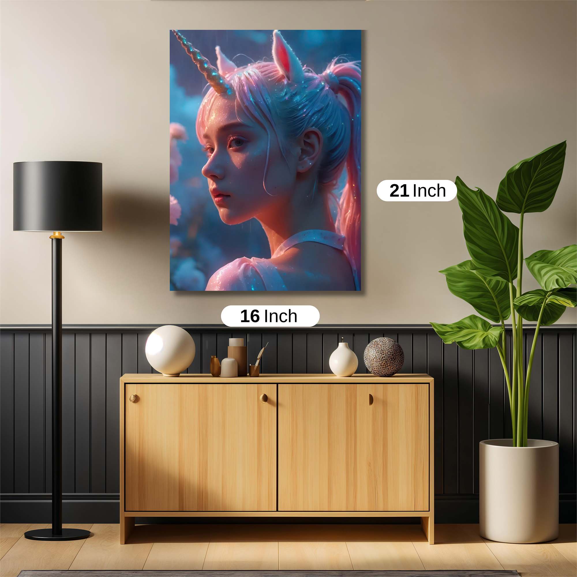 Unicorn Dream Safe Wall Magnetic / M