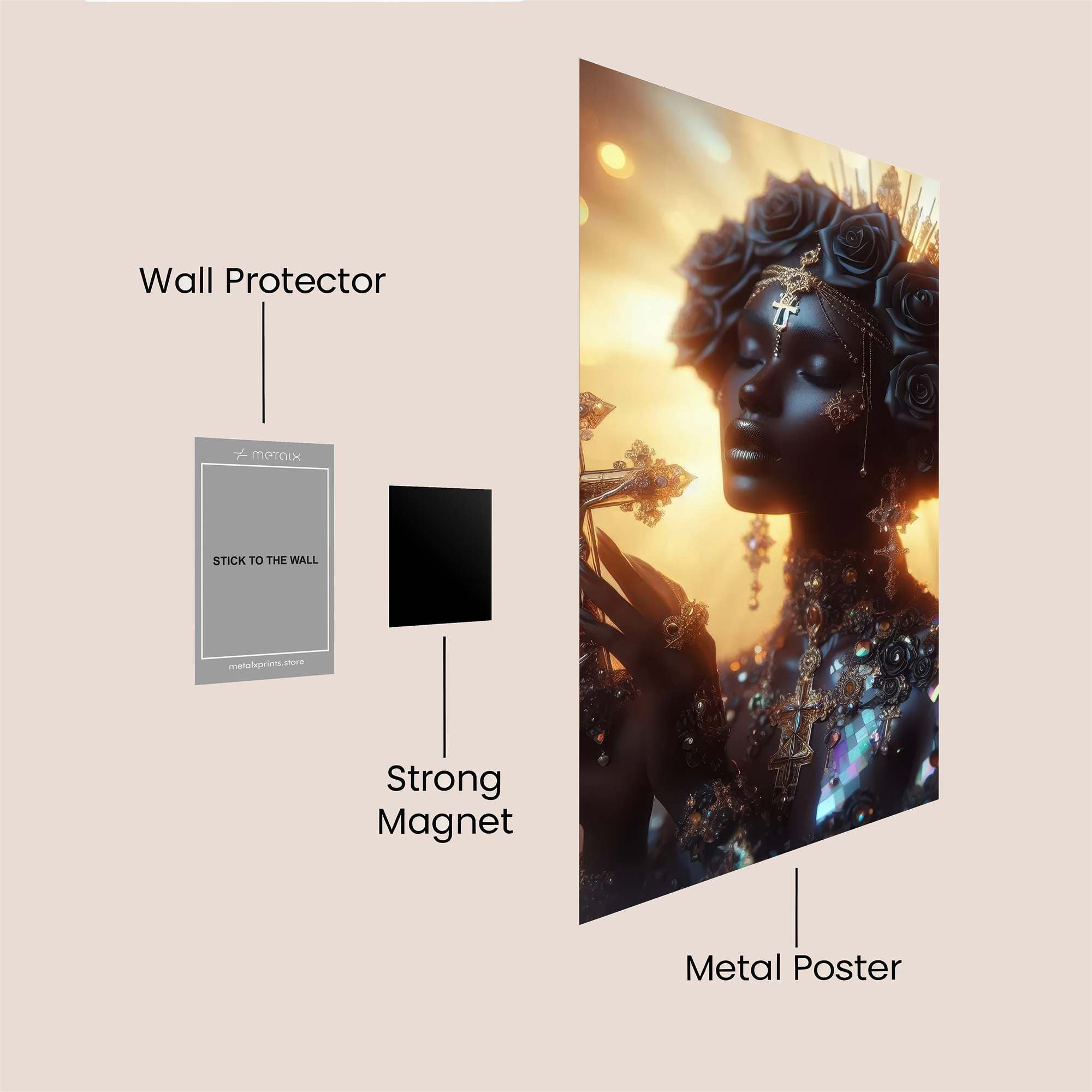 Divine Serenity Safe Wall Magnetic / M