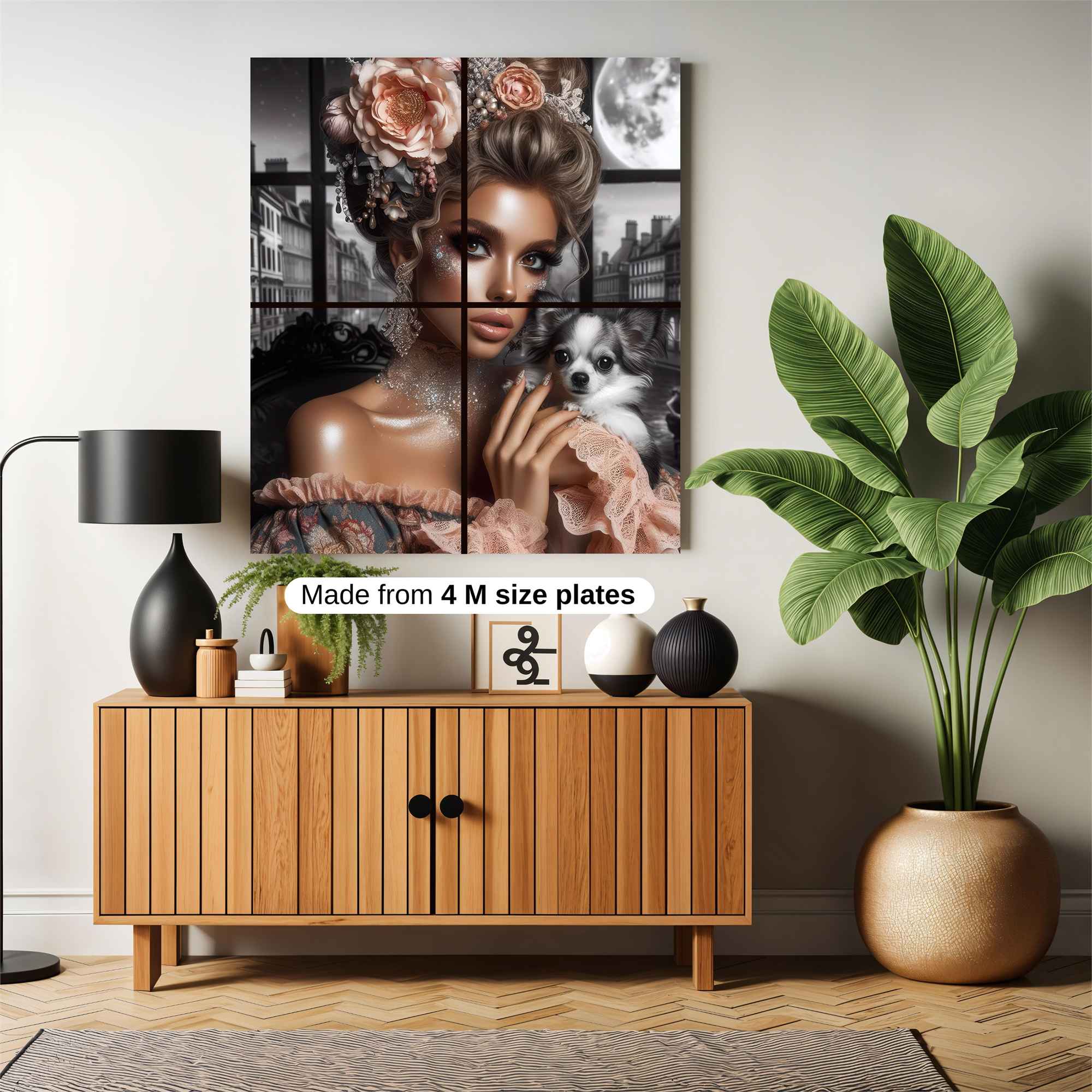 Moonlit Elegance Safe Wall Magnetic / M