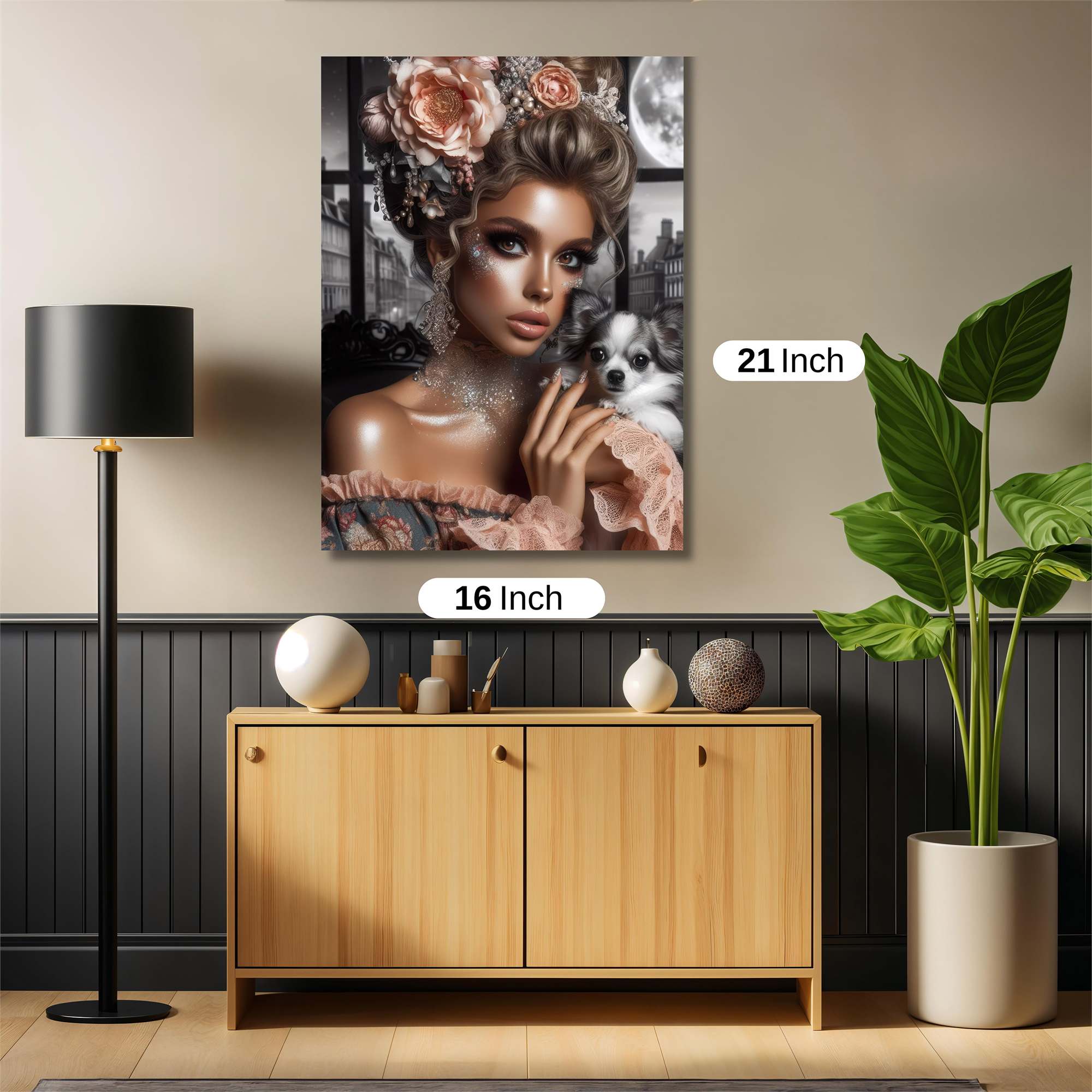 Moonlit Elegance Safe Wall Magnetic / M