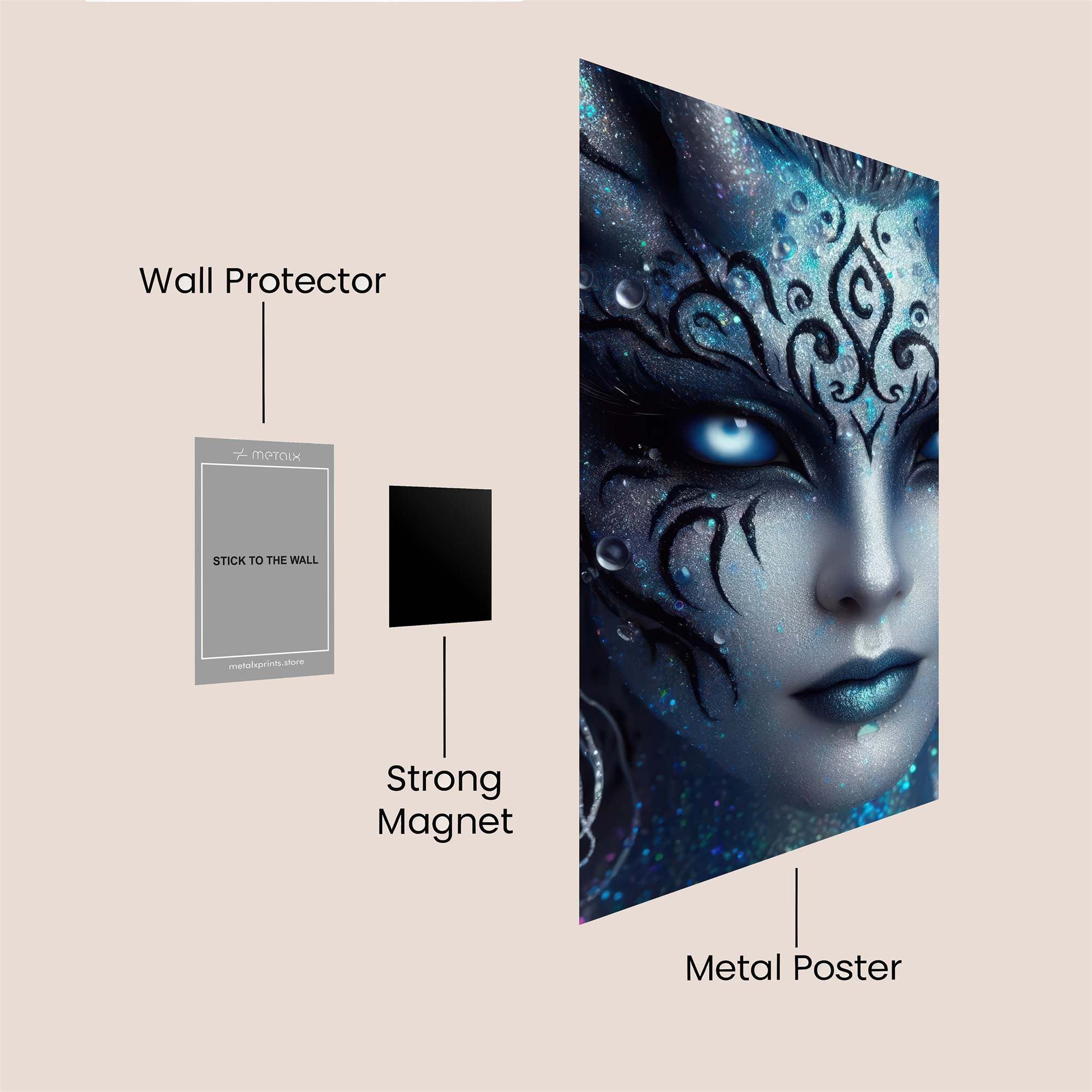 Frost Enchantress Safe Wall Magnetic / M