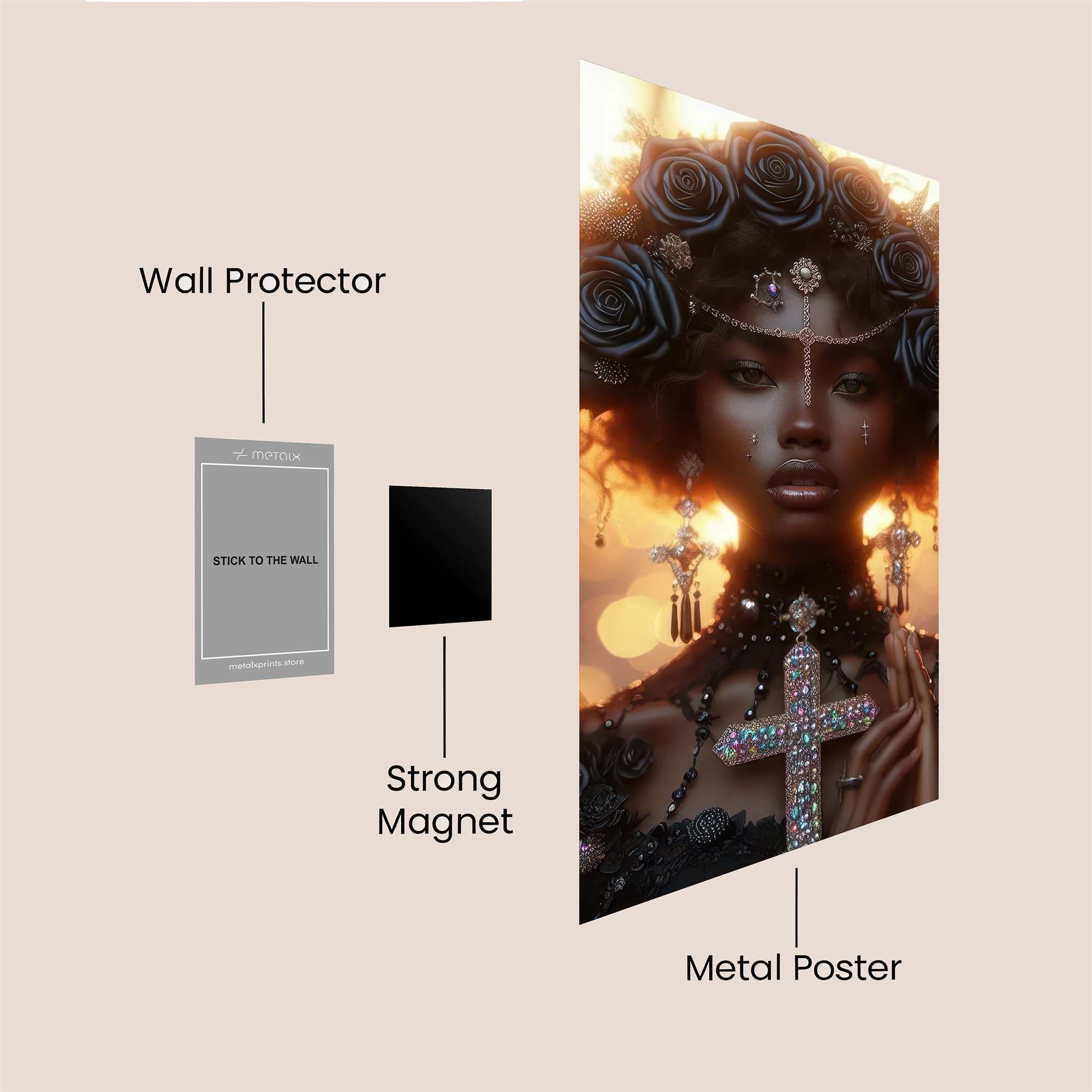 Sacred Radiance Safe Wall Magnetic / M