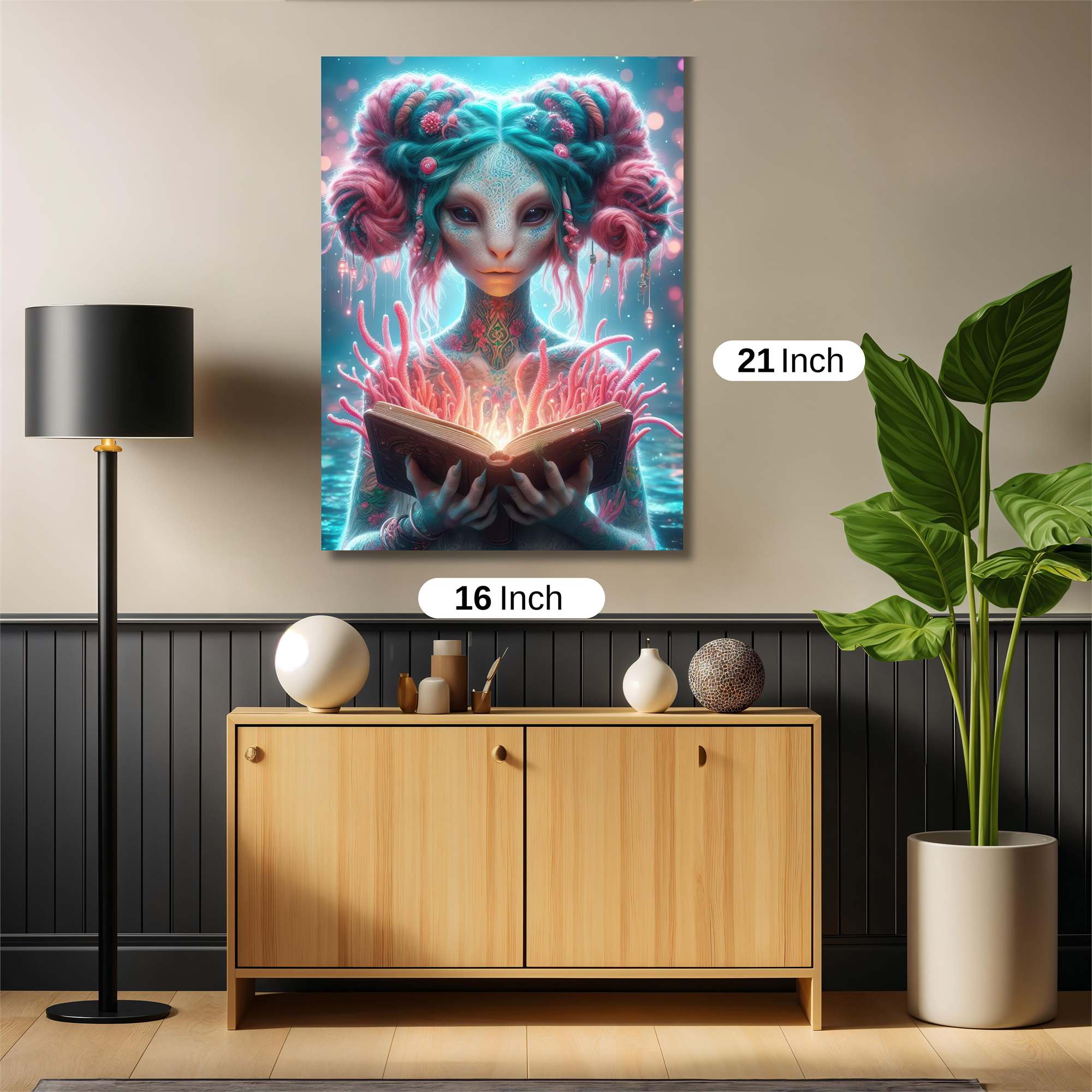 Mystic Glow Safe Wall Magnetic / M