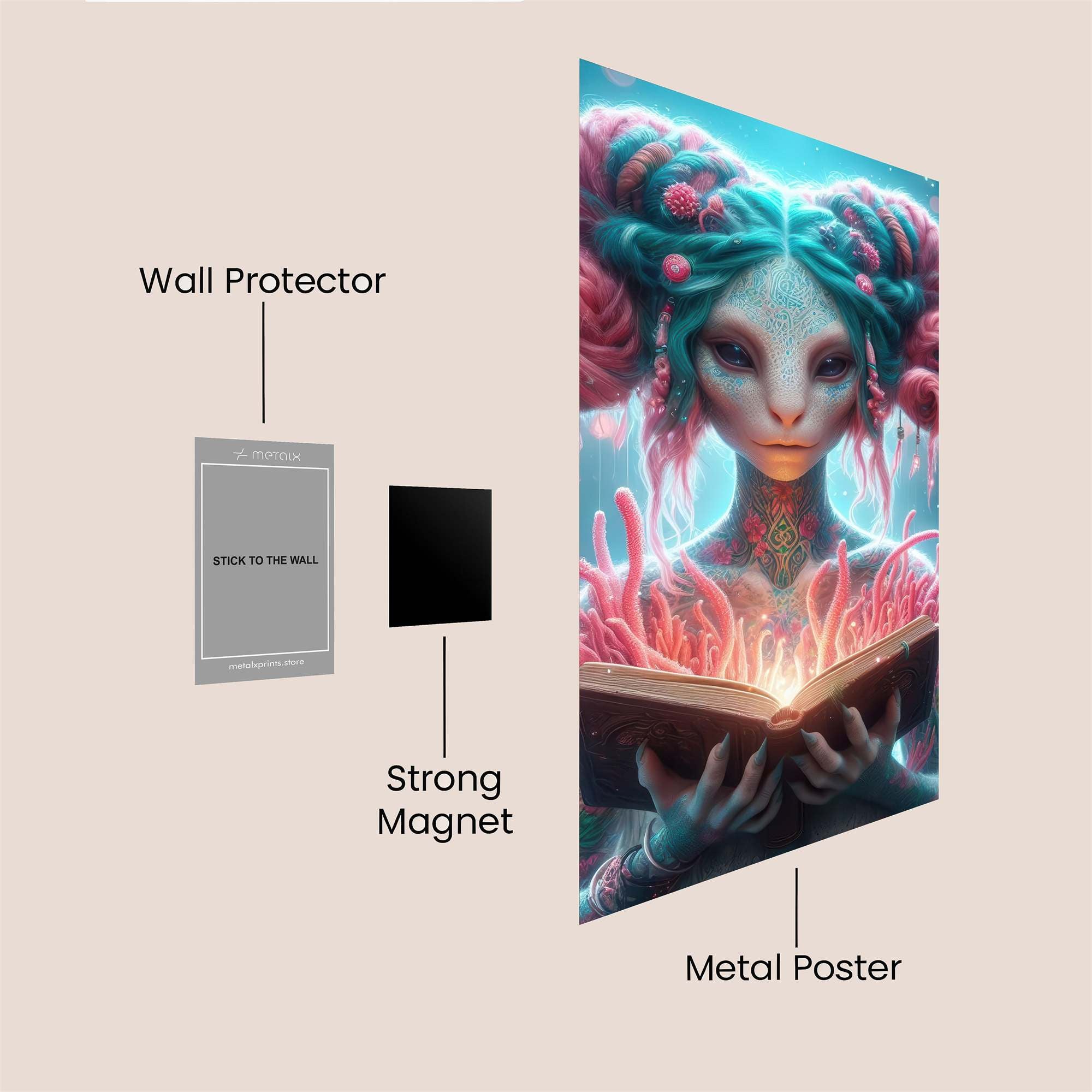 Mystic Glow Safe Wall Magnetic / M