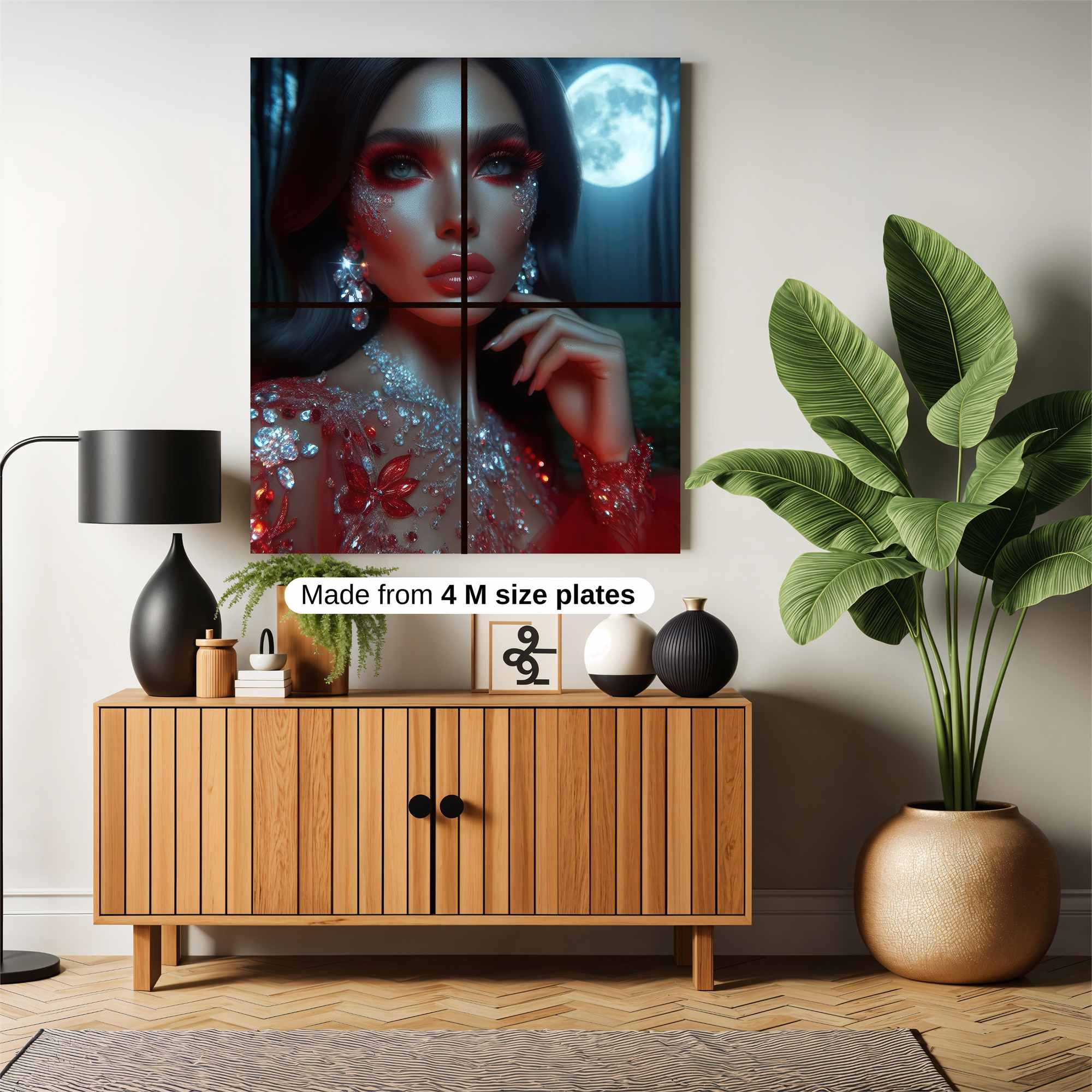 Moonlit Enchantress Safe Wall Magnetic / M