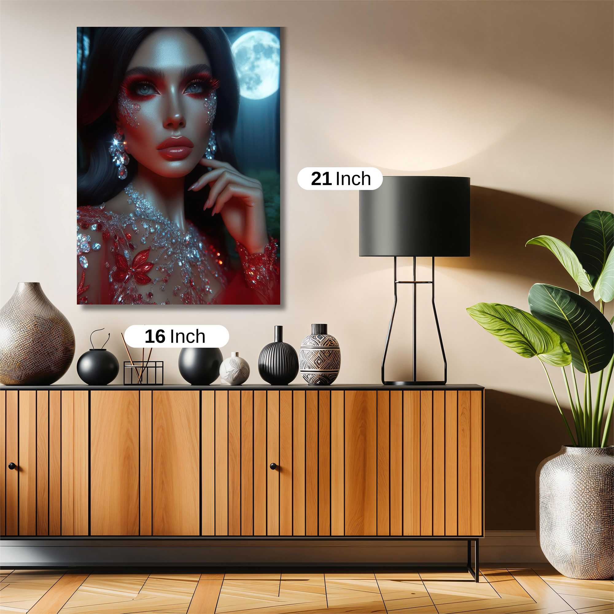 Moonlit Enchantress Safe Wall Magnetic / M