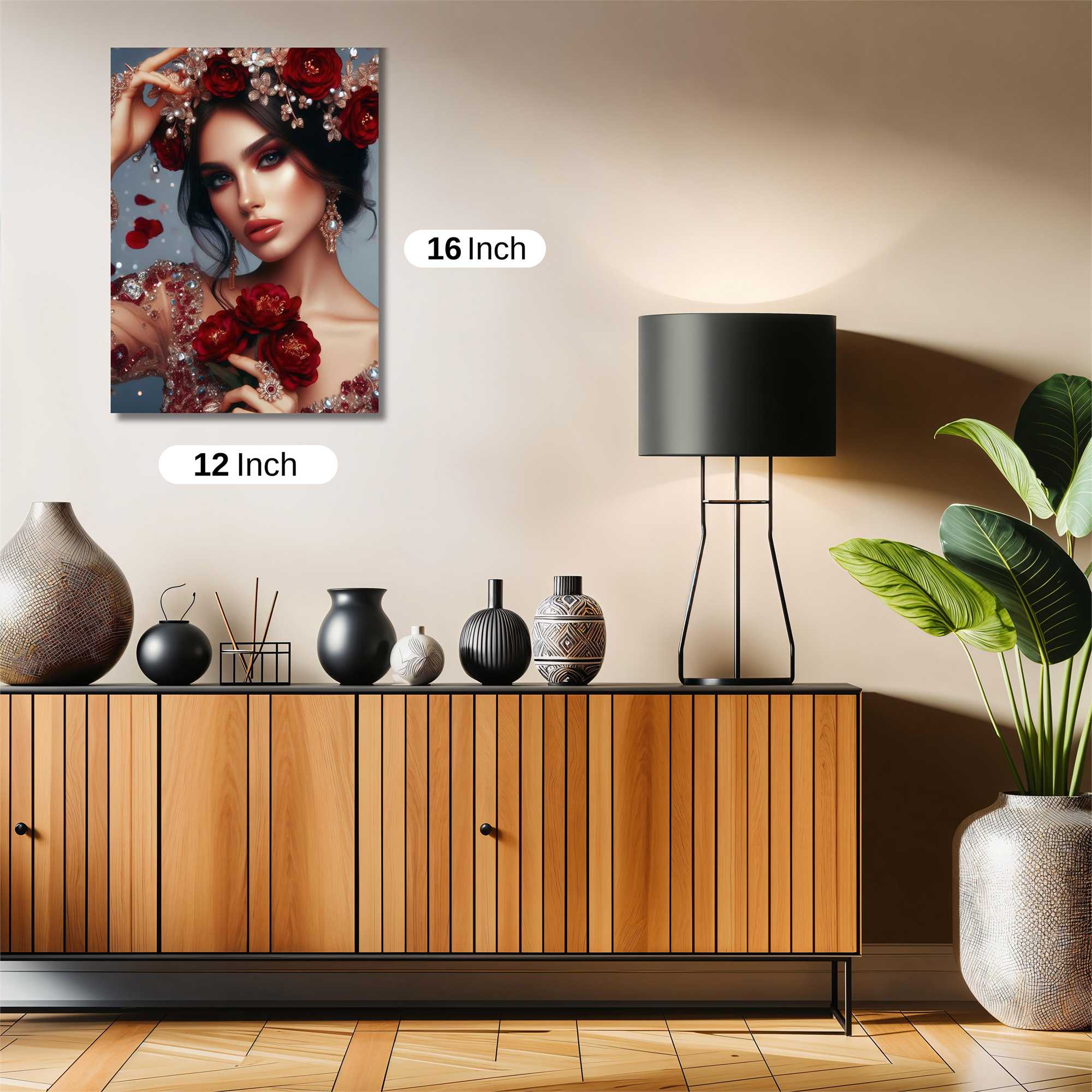 Rose Elegance Safe Wall Magnetic / M