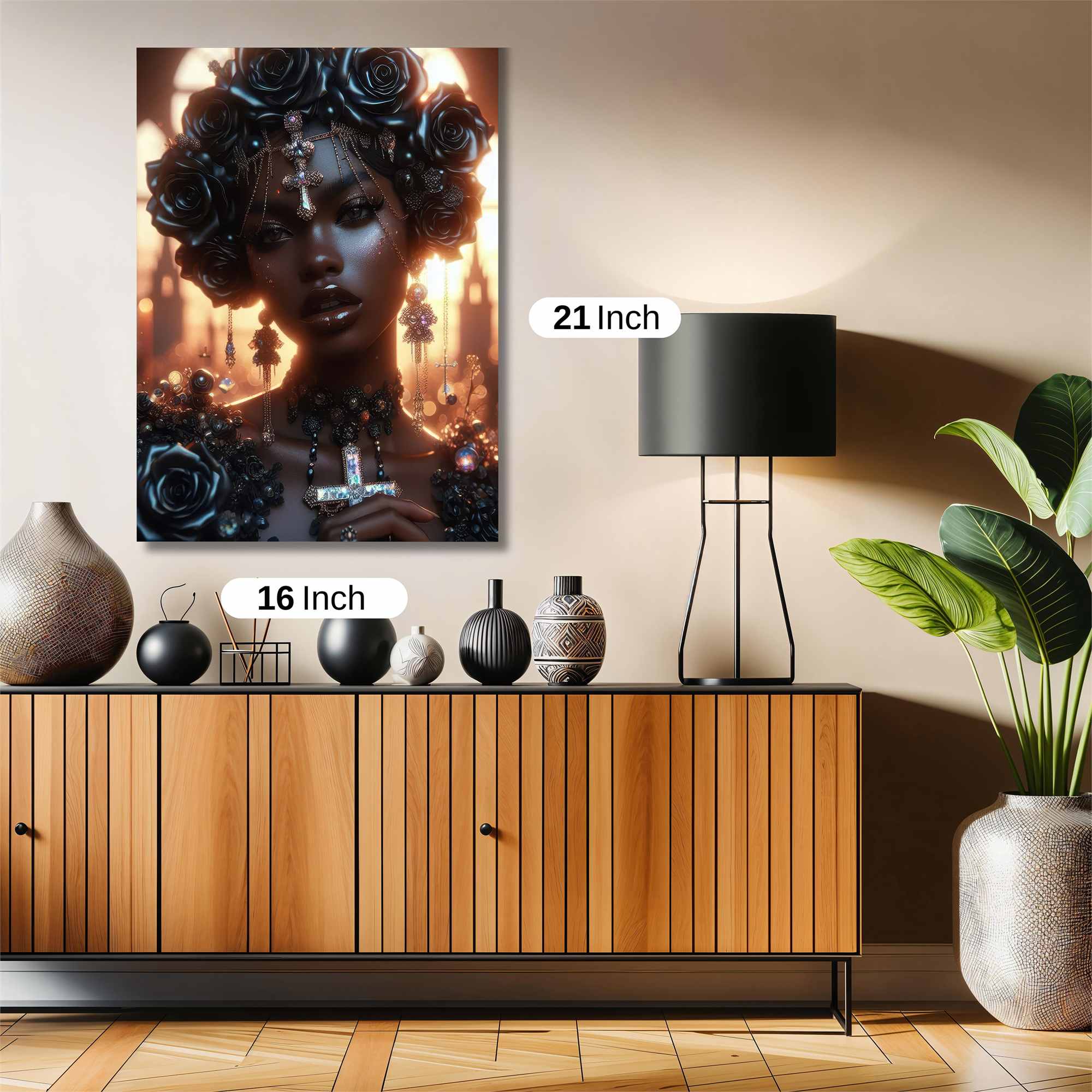 Ebony Elegance Safe Wall Magnetic / M