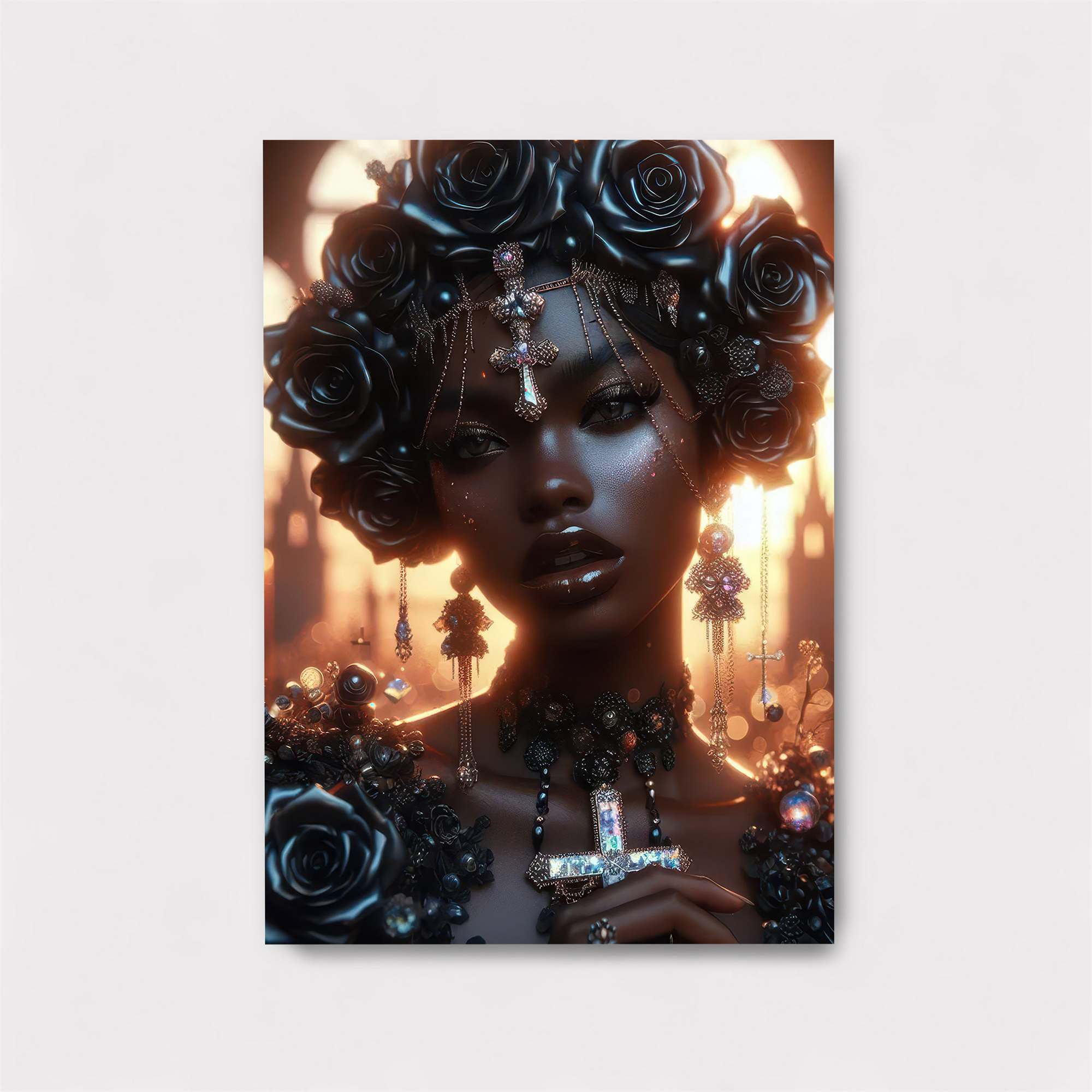 Ebony Elegance Safe Wall Magnetic / M