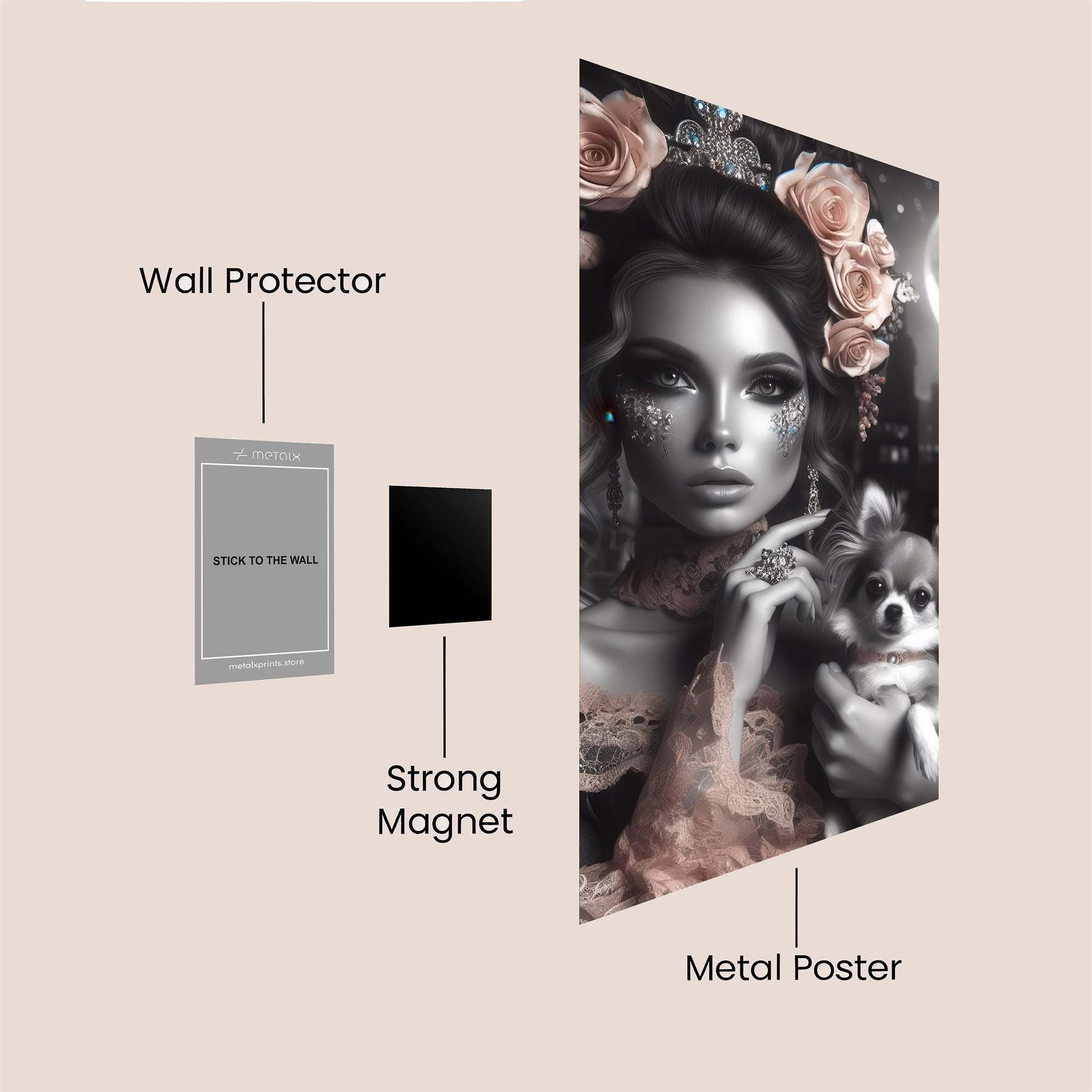 Luna Enchantress Safe Wall Magnetic / M