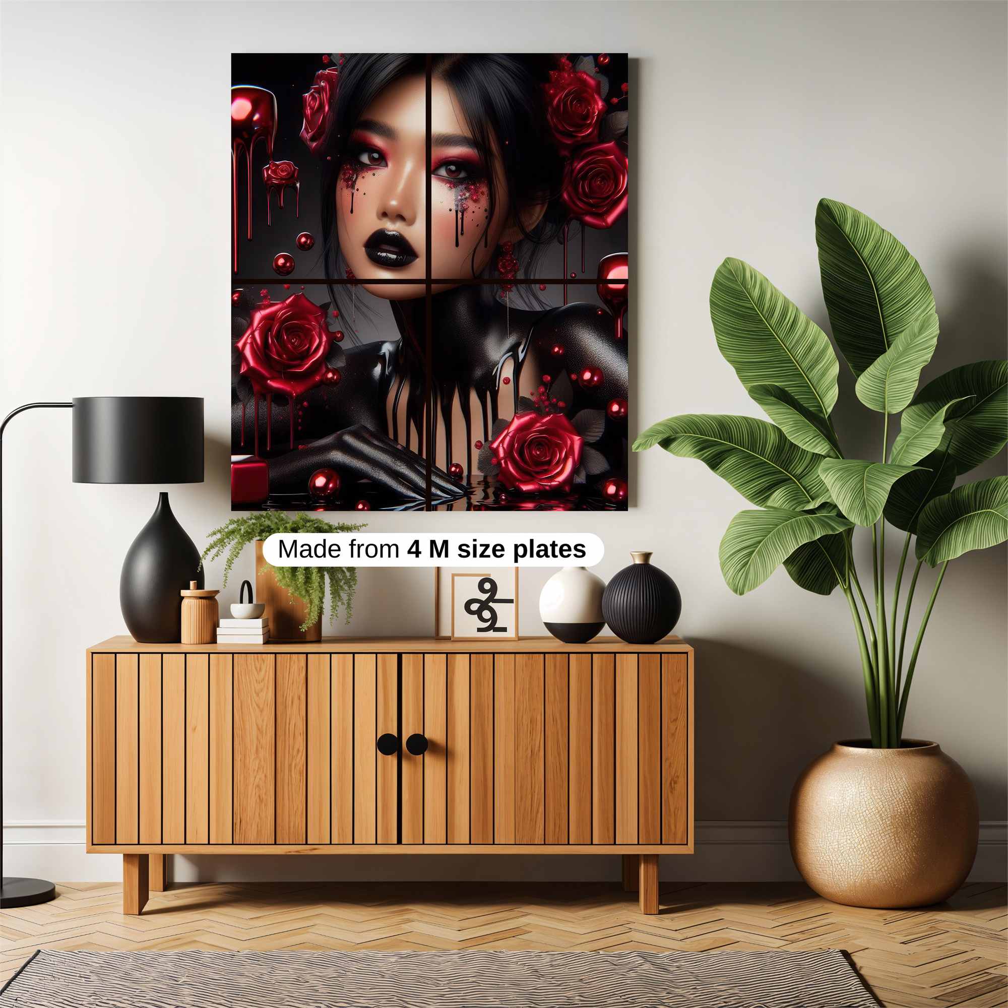 Rose Enigma Safe Wall Magnetic / M